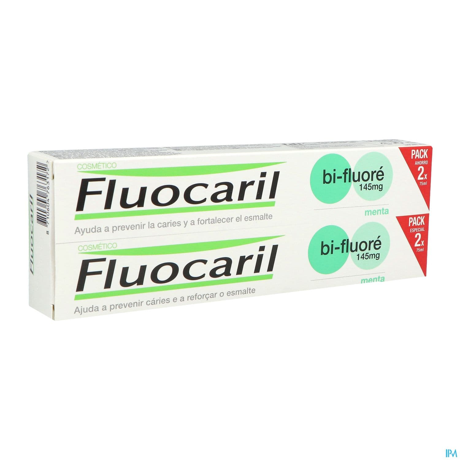 Fluocaril Bi Fluore 145mg Dentifrice Menthe 75ml X2 — Pharmacie Centrale de la villette 93 - 24/24 (Pharmacie de garde)