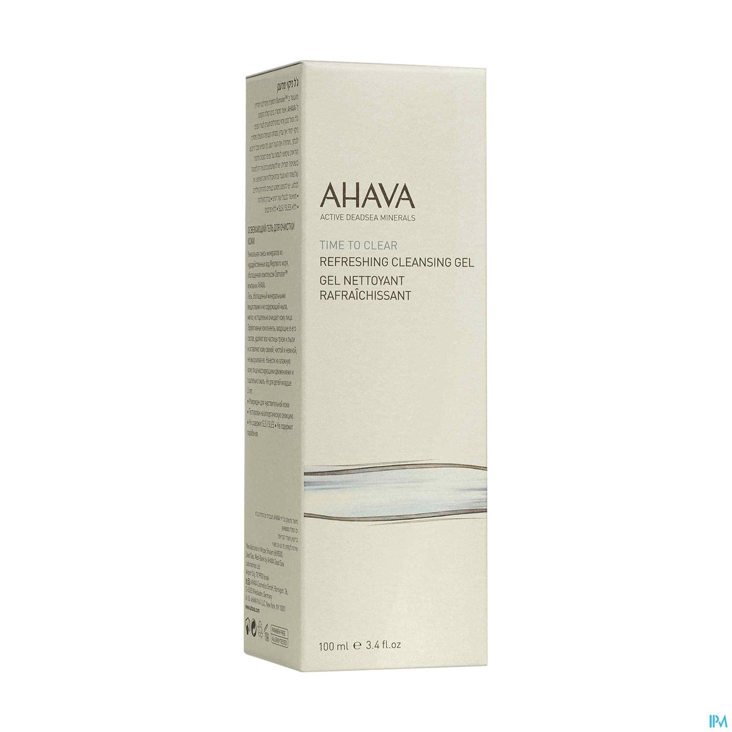 Ahava Gel Nettoyant Rafraichissant 100ml — Pharmacie Pharmavance Auteuil