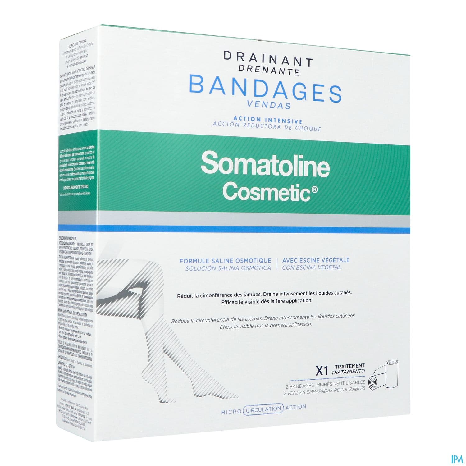 SOMATOLINE REMODEL JAMBE BAND X2 — Pharmacie Centrale Elsie