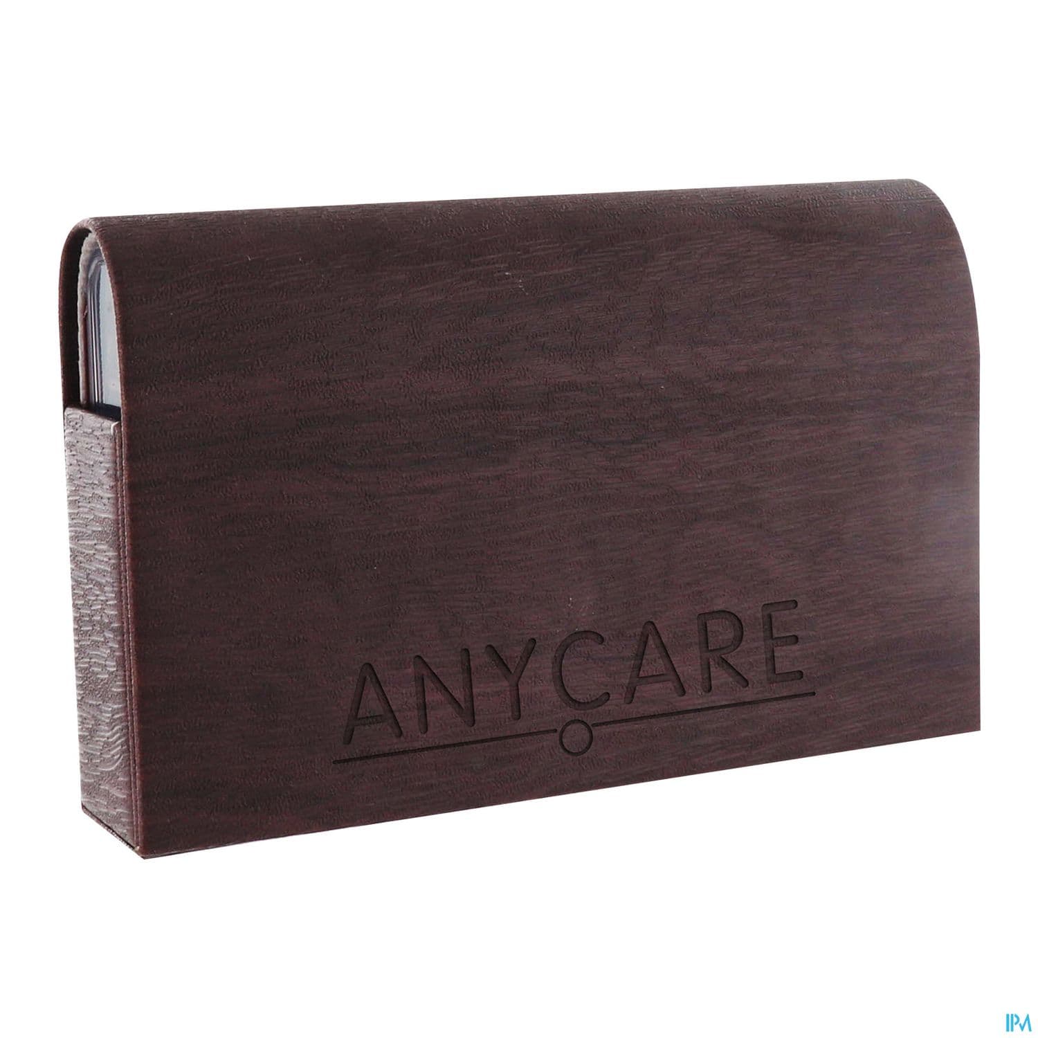 ANYCARE PILULIER MINI BOOK MARRON — Aprium Pharmacie des Colonnes - M'Sika