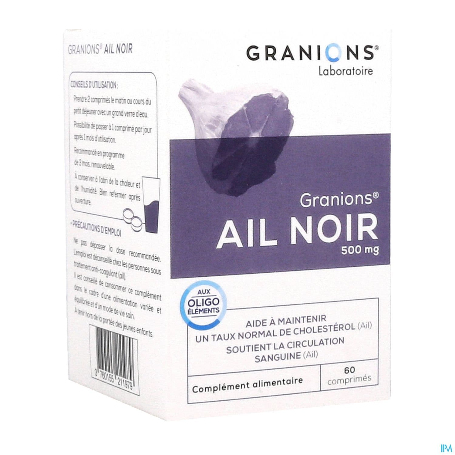 Granions Ail Noir Comprime 60