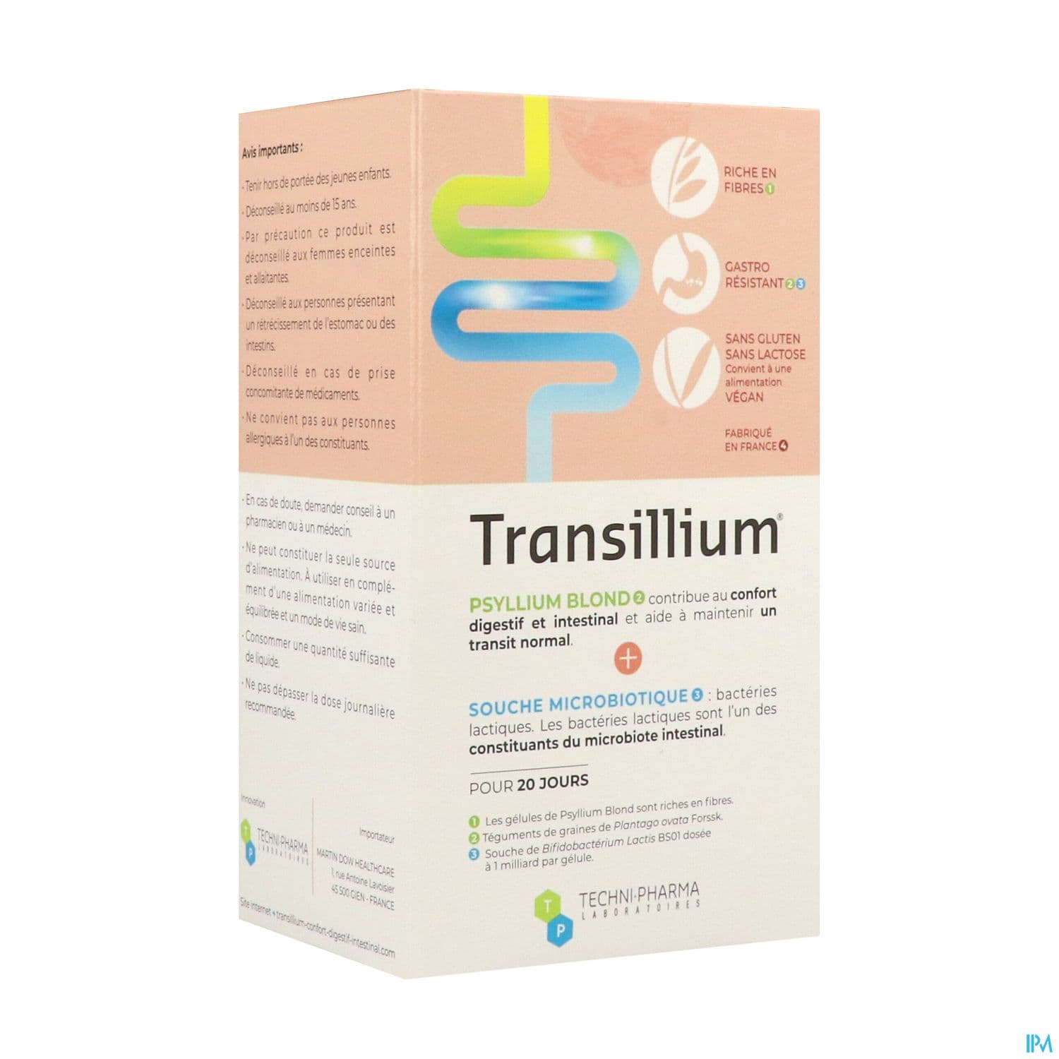 Transillium Gelule 100 — Pharmacie Principale des Grésillons
