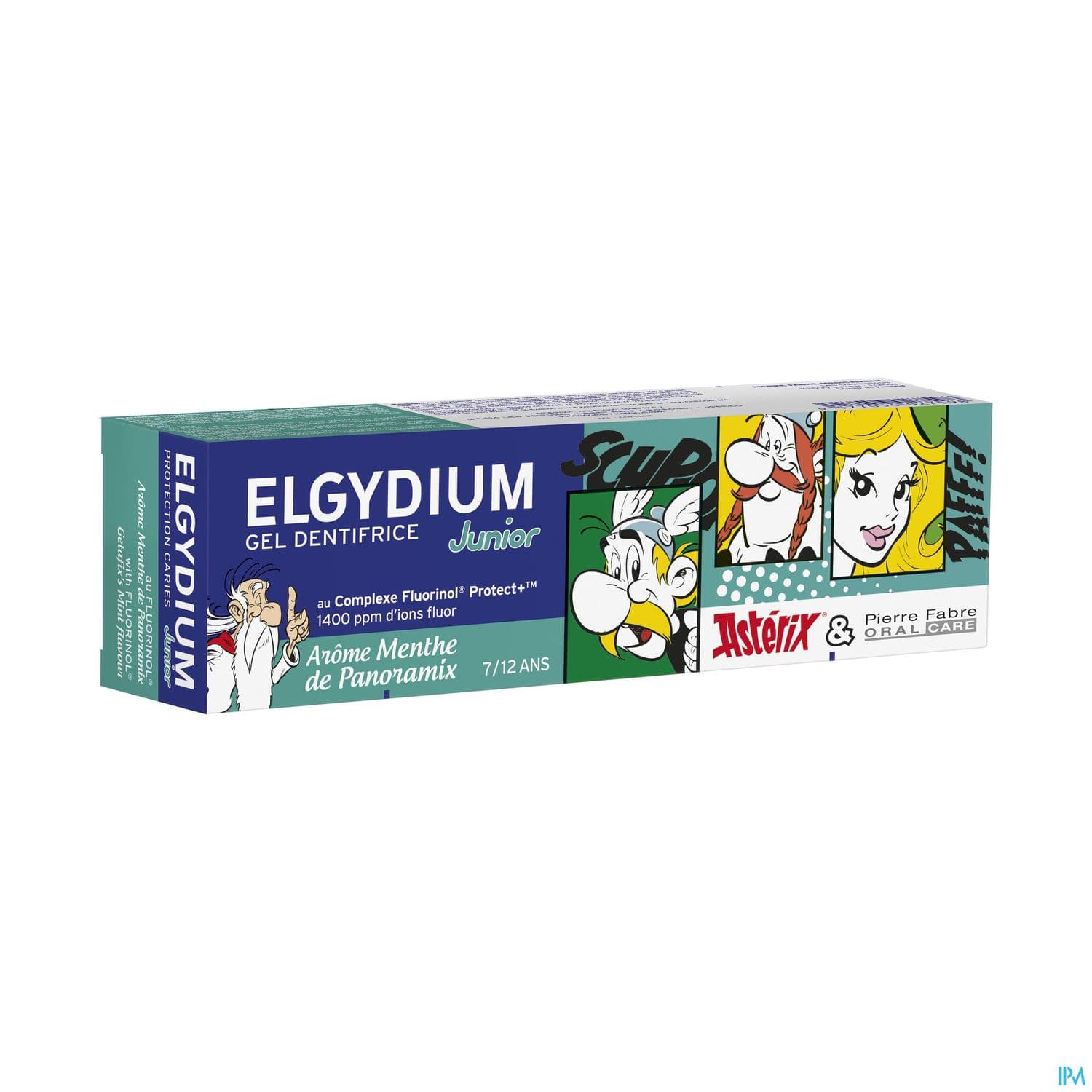 Elgydium Junior Gel Dentifrice Menthe Douce Asterix 50ml