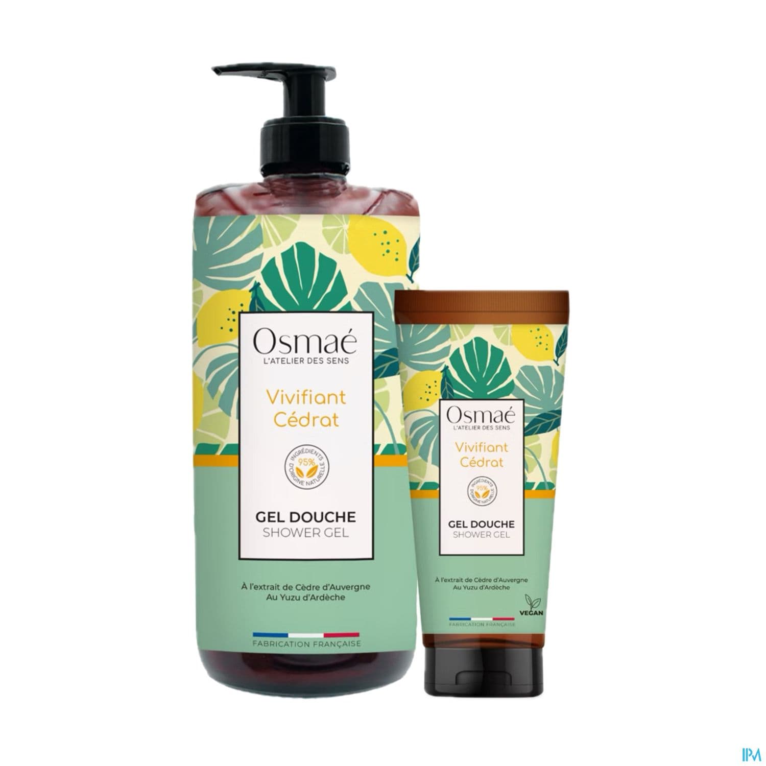 Osmae Gel Douche Vivifiant Cedrat 200ml — Pharmacie du Grand Vitrolles