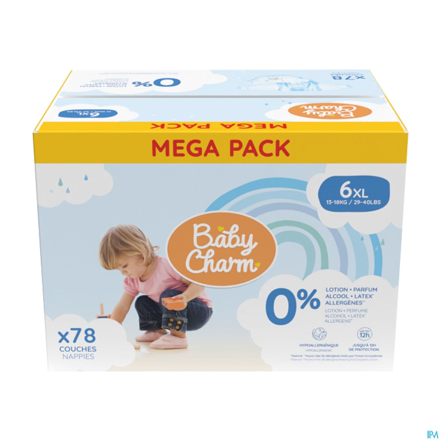 BABY CHARM COUCH TXL 13-18KG X78 — Pharmacie des Couronneries