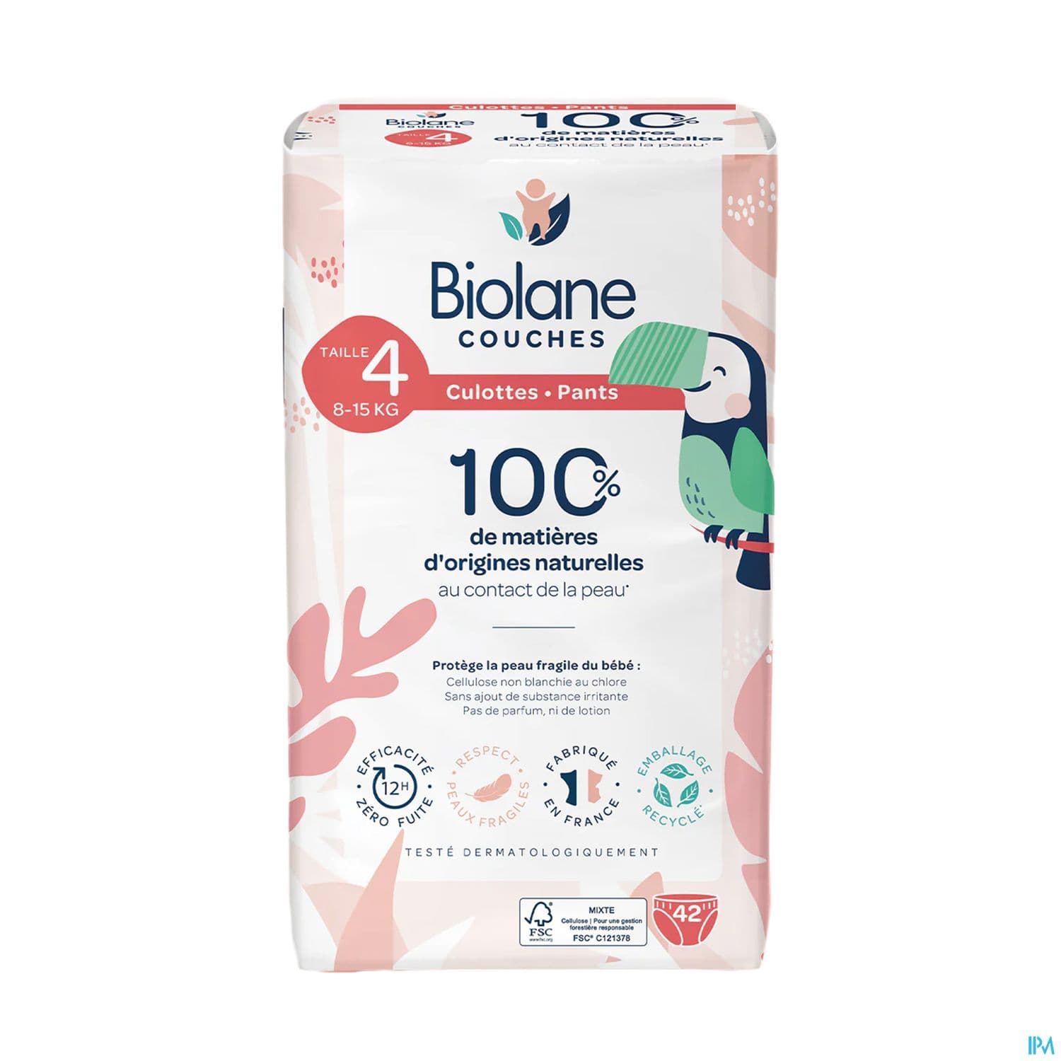 BIOLANE COUCHE CULOTTE ECO T4 X42 — Pharmacie Juin