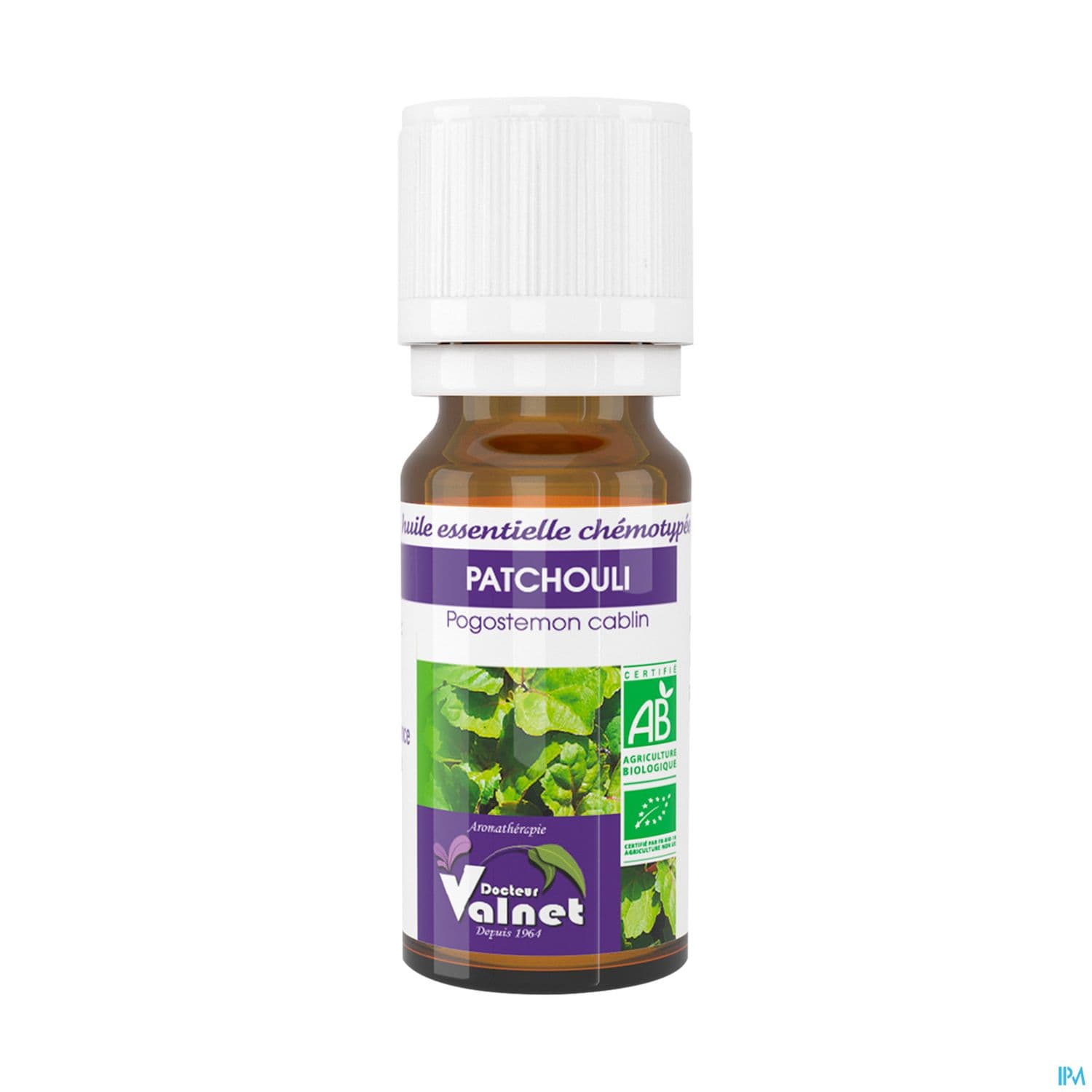Valnet Huile Essentielle Patchouli Bio 10ml — Pharmacie Pharmavance Auteuil