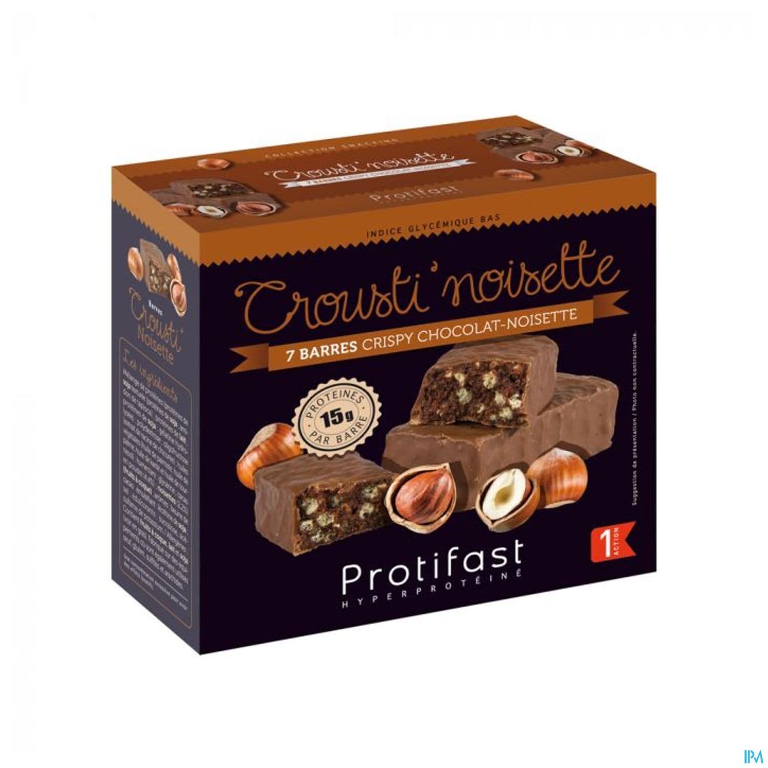 Protifast Barre Crousti Noisette X7