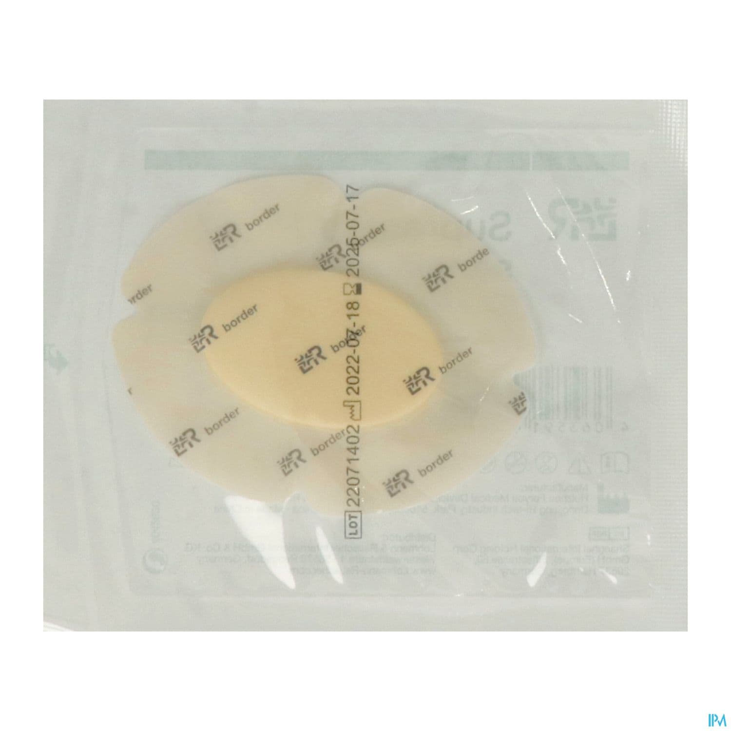 SUPRASORB P SENS BORD MULT 7,5X9,5 — PHARMACIE DE LA GARE Nancy