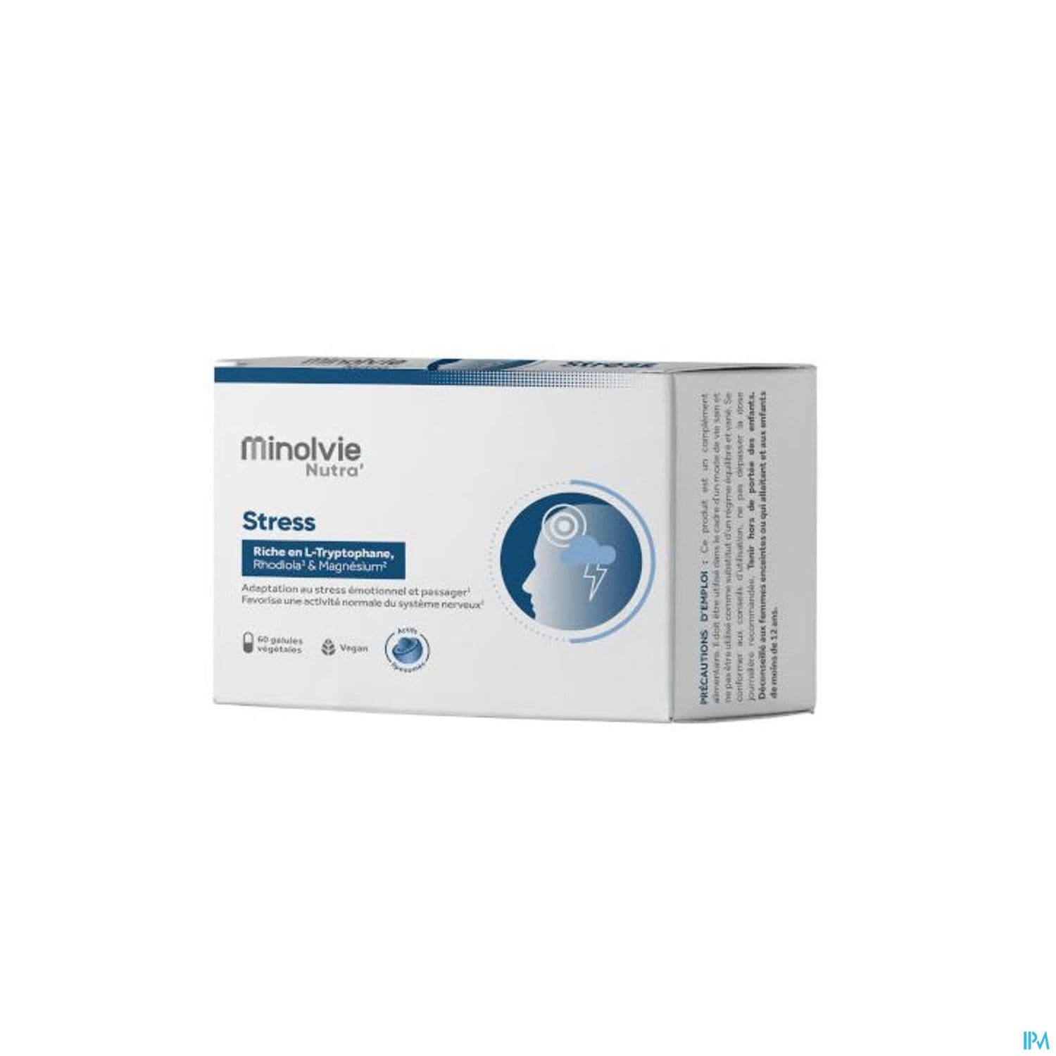 Minolvie Nutra Stress Gelule 60 — Pharmacie Lafayette de Roubaix