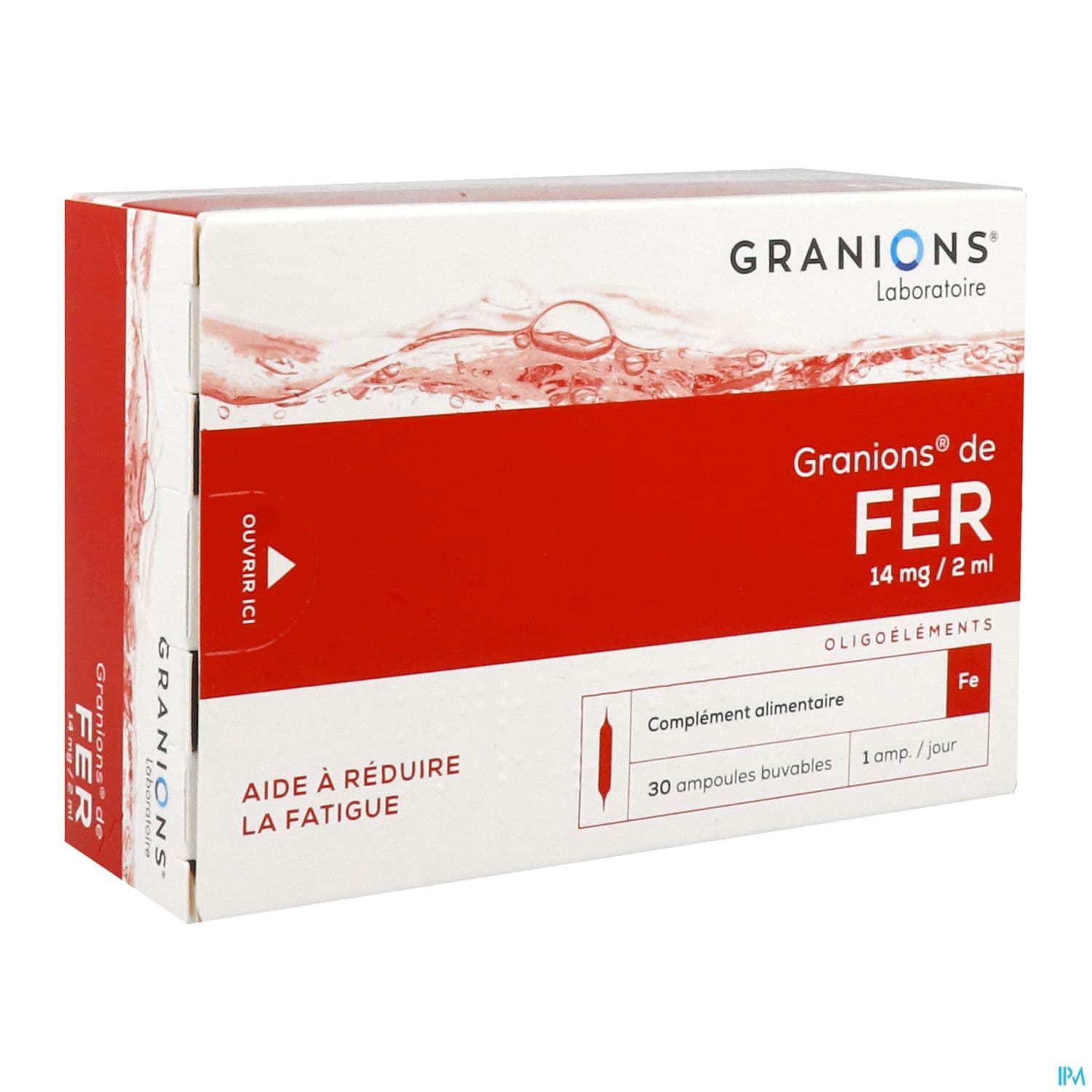 GRANIONS DE FER AMP BUV 2ML 30 — Pharmacie Lafayette Rueil