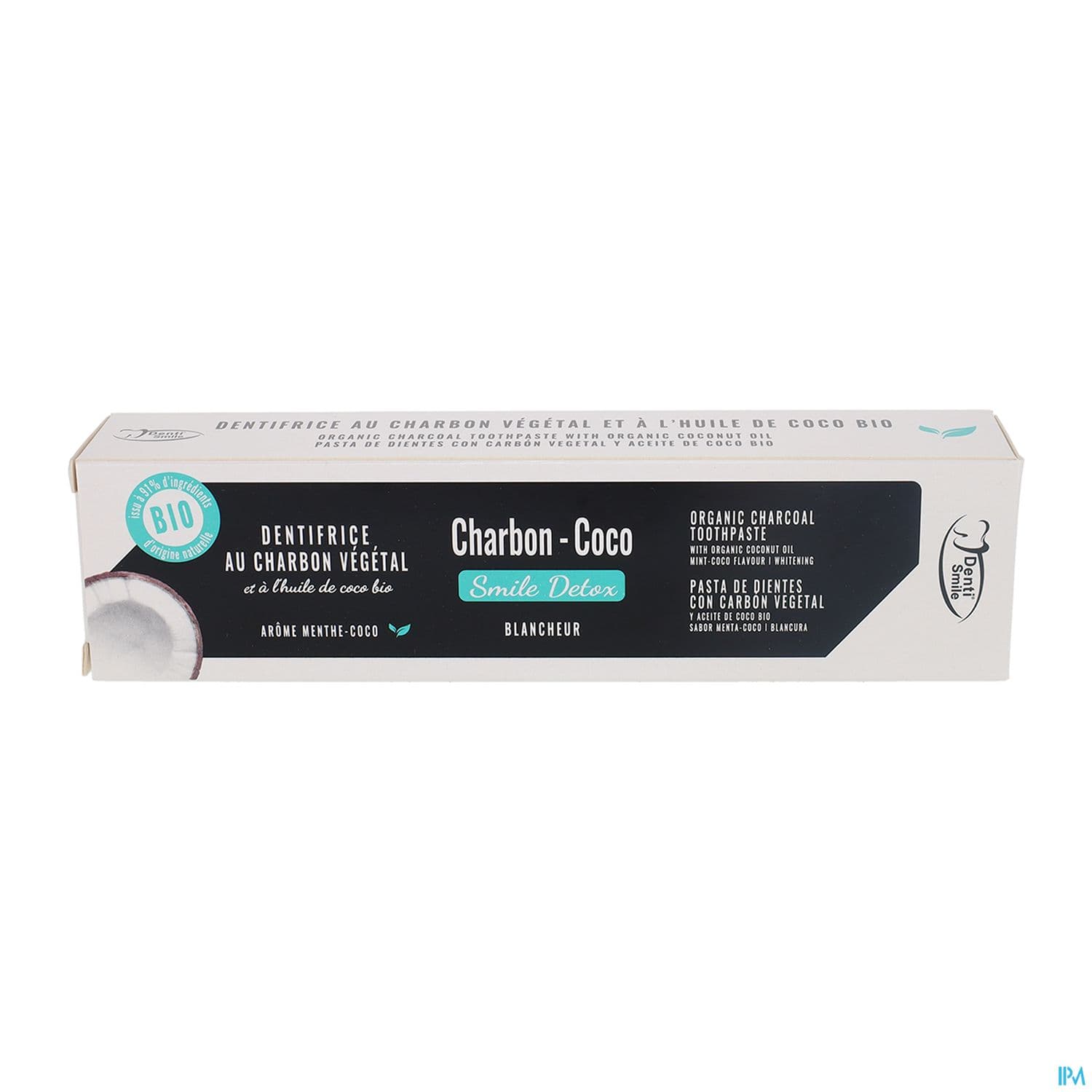 DENTI CHARBON COCO DENT 160ML — Pharmacie Pharmavance Sacre Coeur