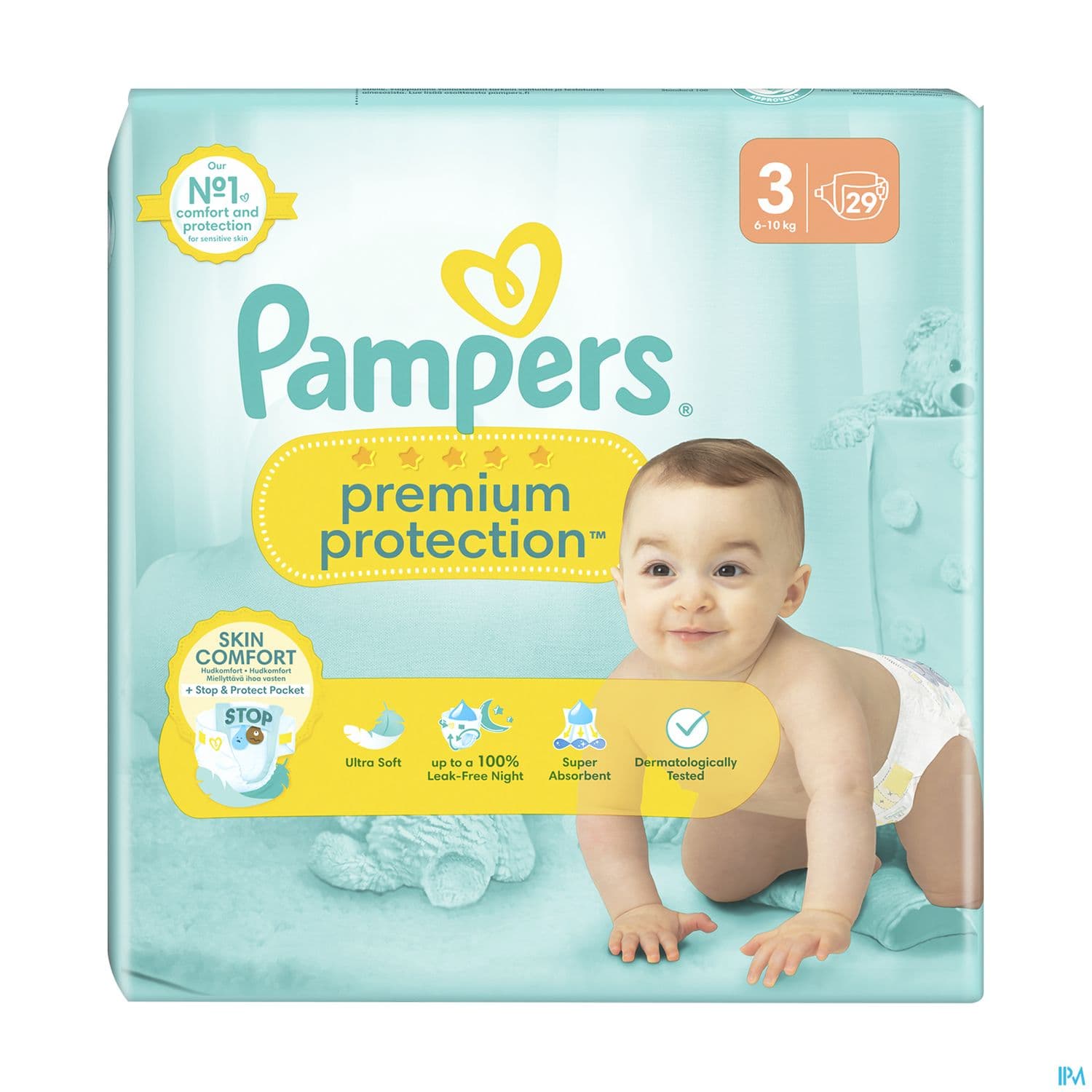Pampers Premium Protection T3 Change Complet 6/10kg 29 — Pharmacie Chartreuse