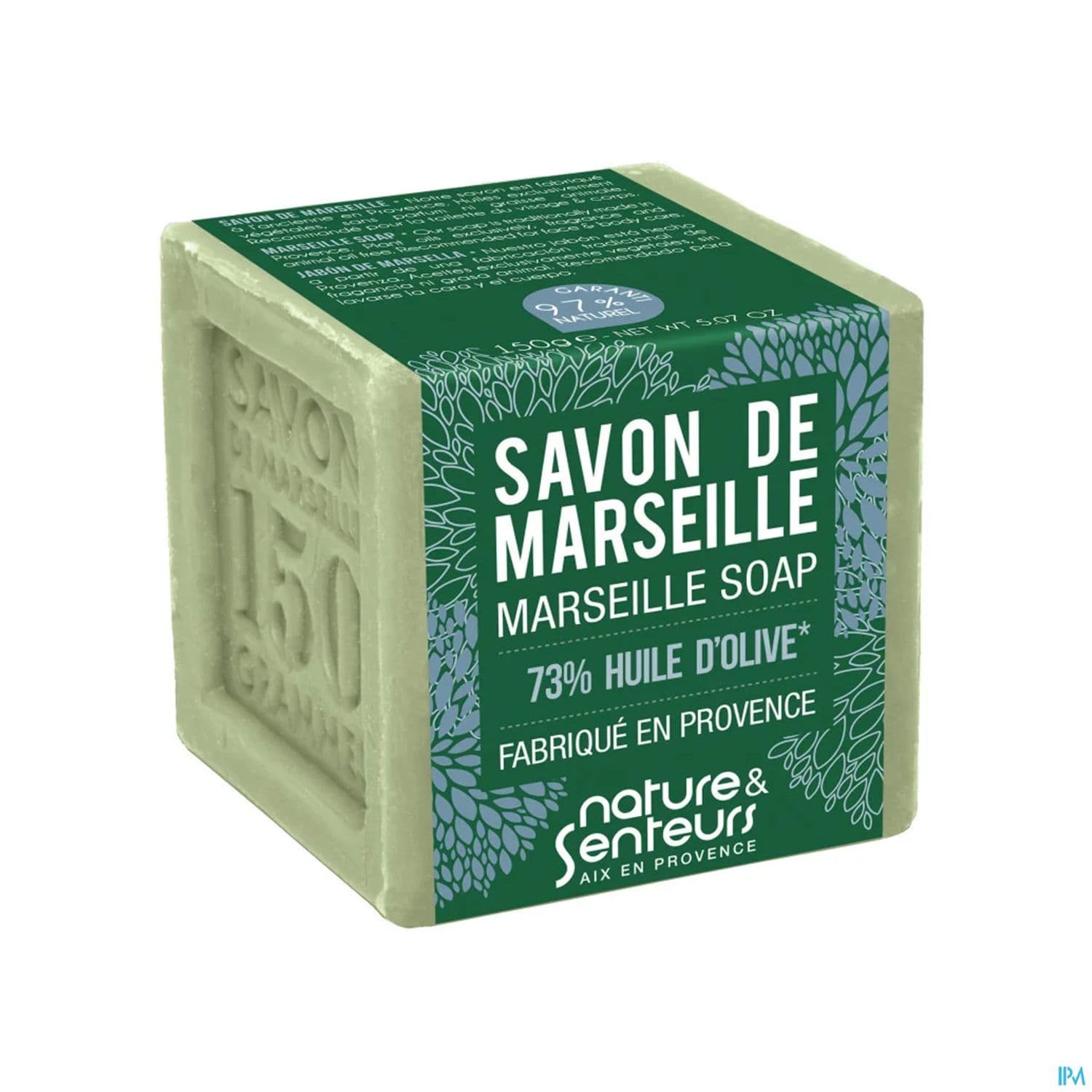 NATUR/SENT SAV MARS HLE OLIVE 150G — Pharmacie Val de l'Aurence Limoge