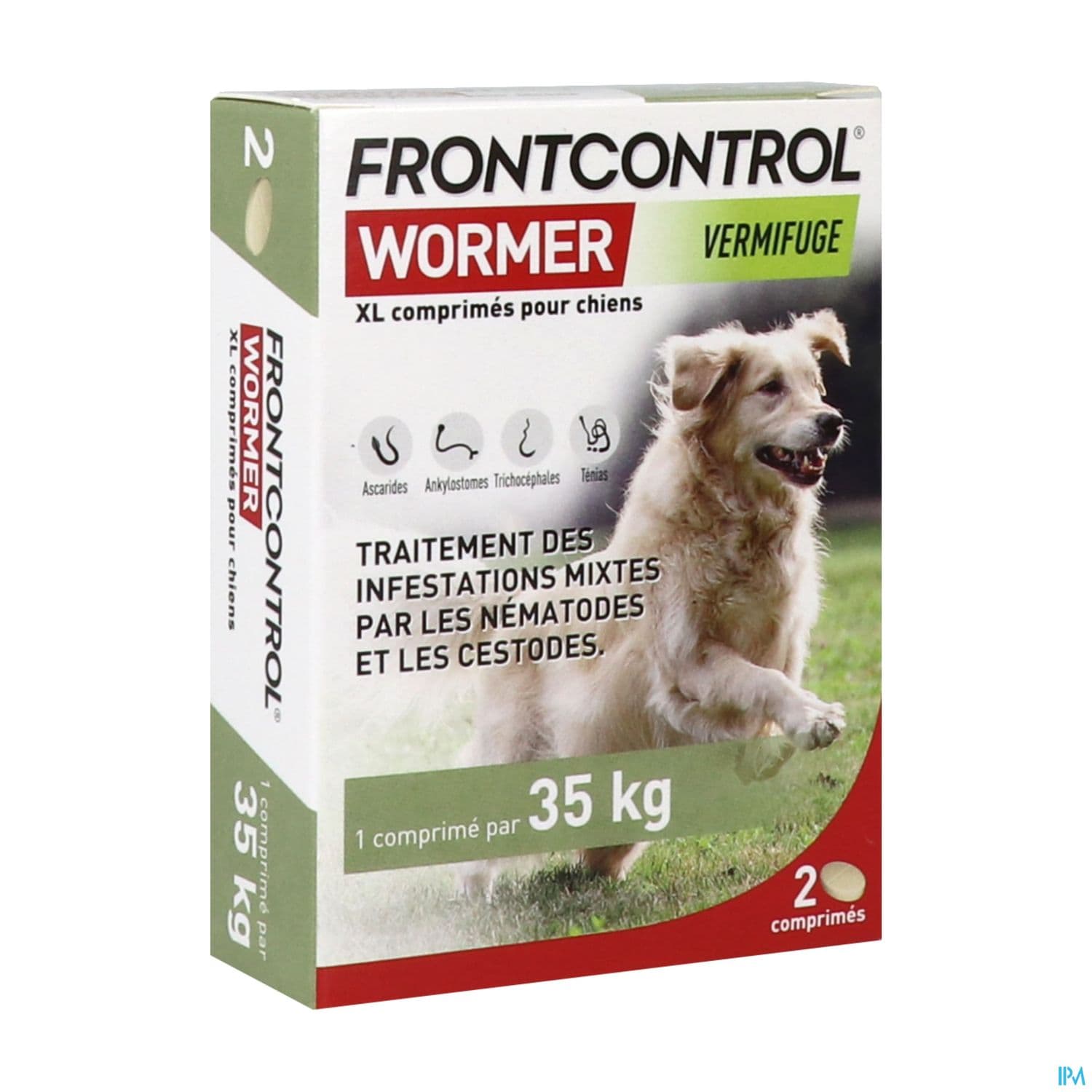 Frontline Frontcontrol Wormer Chien Xl Comprime 2 — Pharmacie Marie Stuart