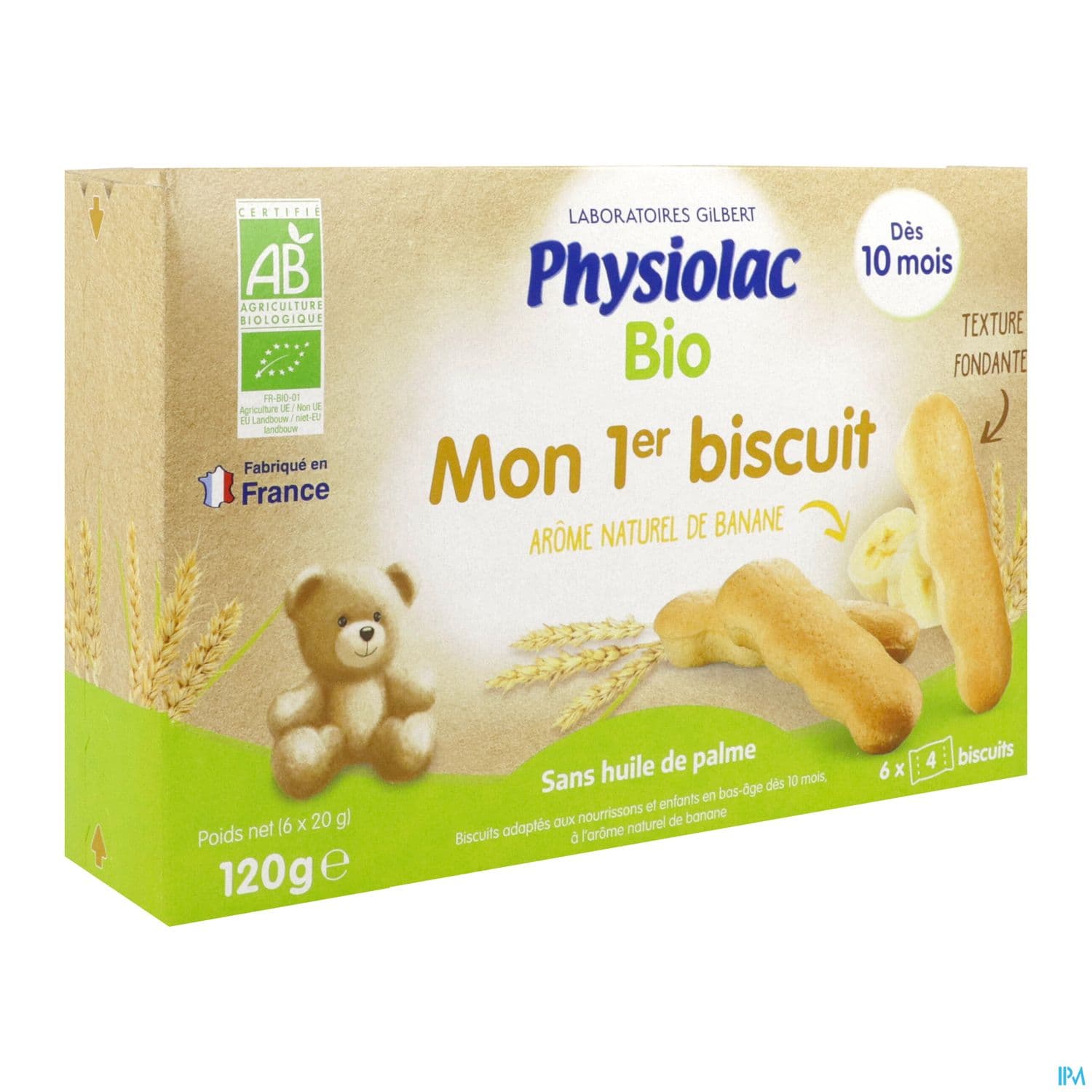 PHYSIOLAC BISCUIT BIO ETUI X24 — Pharmacie Green Boucicaut