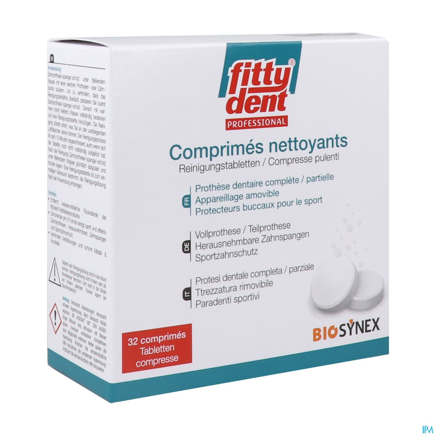 FITTYDENT PRO CPR NETTOYANT 32 — Pharmacie Le pallec