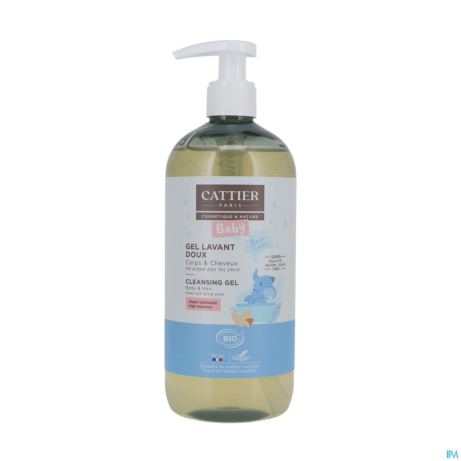 CATTIER BB GEL LAVANT DOUX500ML — Pharmacie de Verdun by Nexum