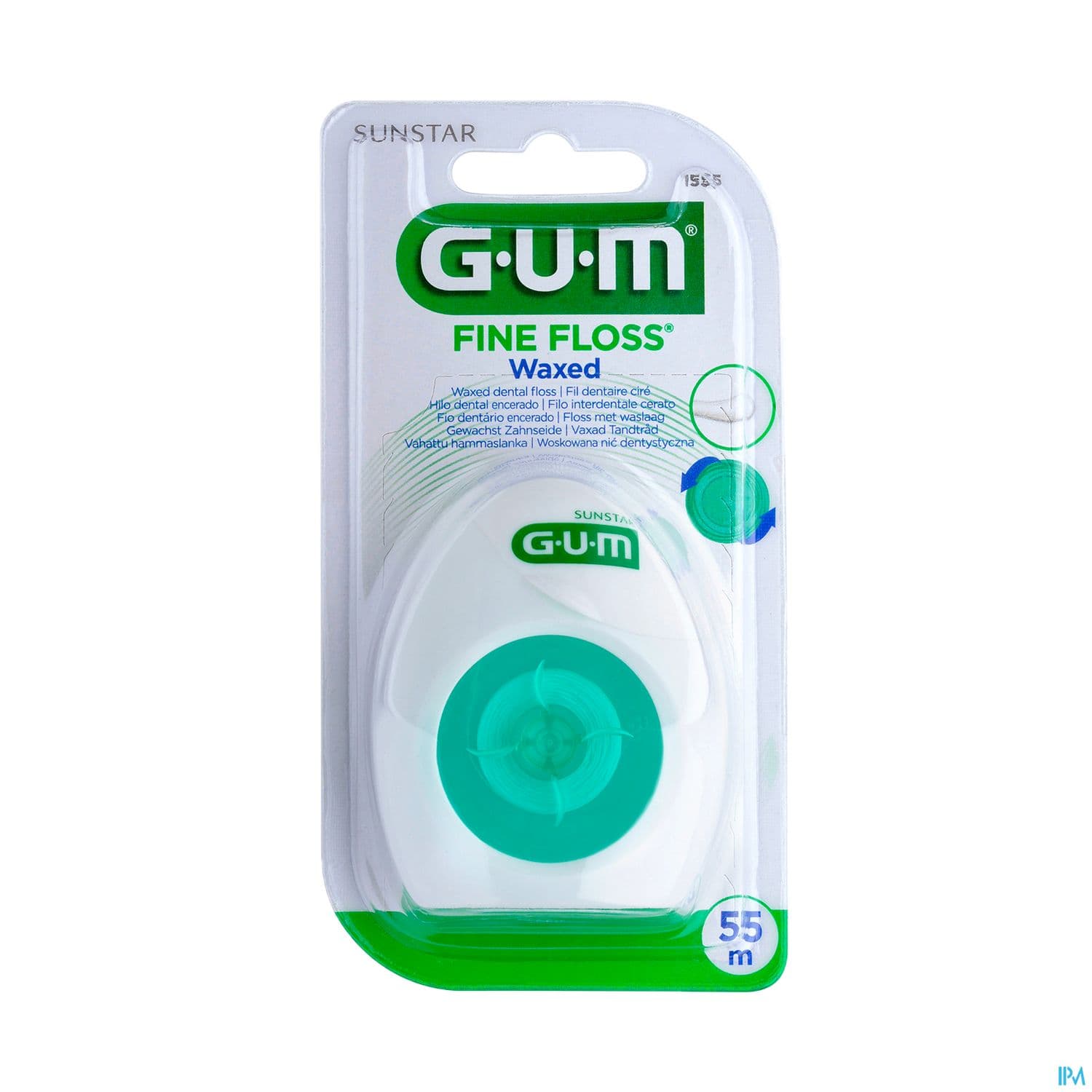 Gum Fine Floss Fil Dentaire Cylindr Cire 55m — Pharmacie Saint-Ferdinand