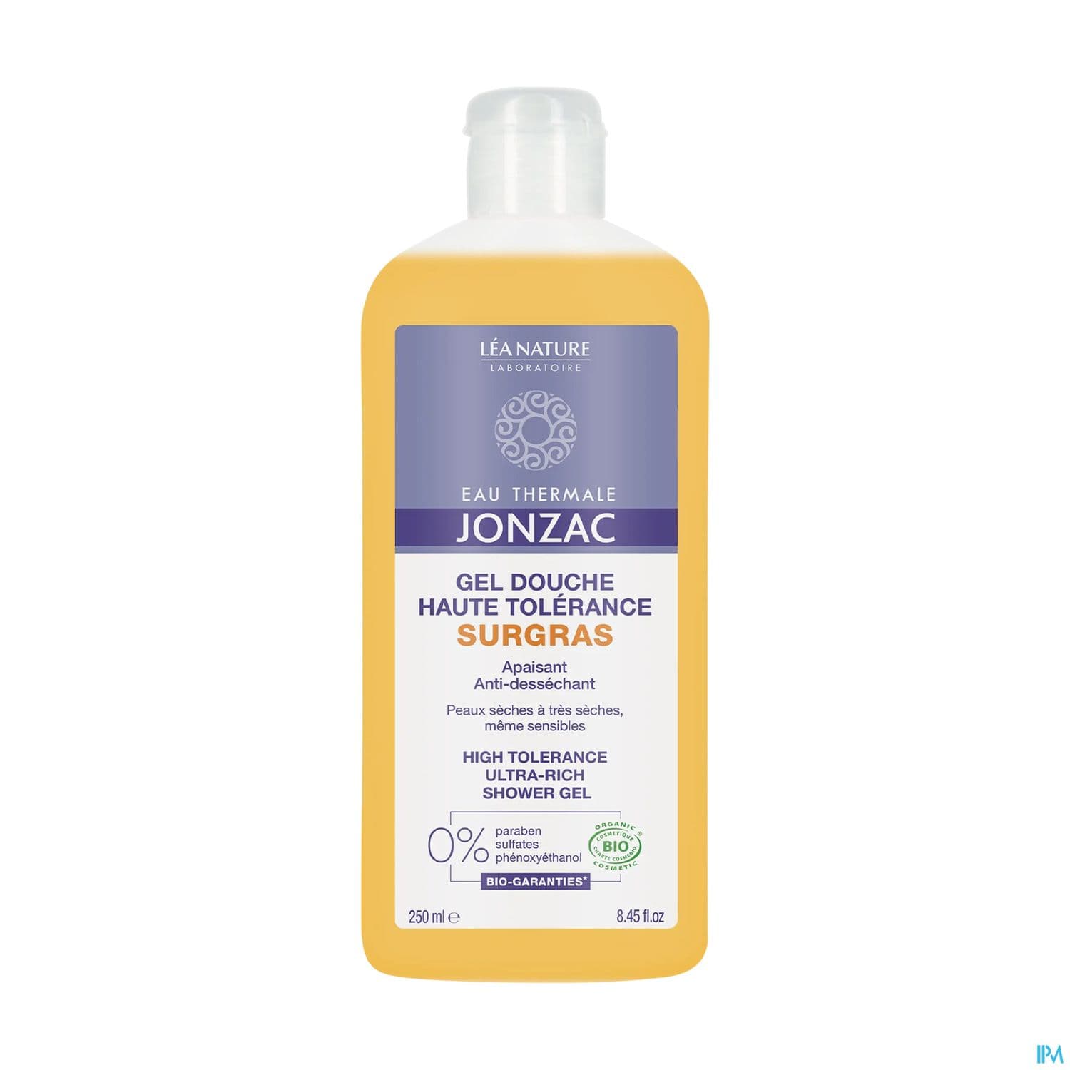 JONZAC NUTRI GEL DCH SURGRAS 250ML — Pharmacie Parc Lann