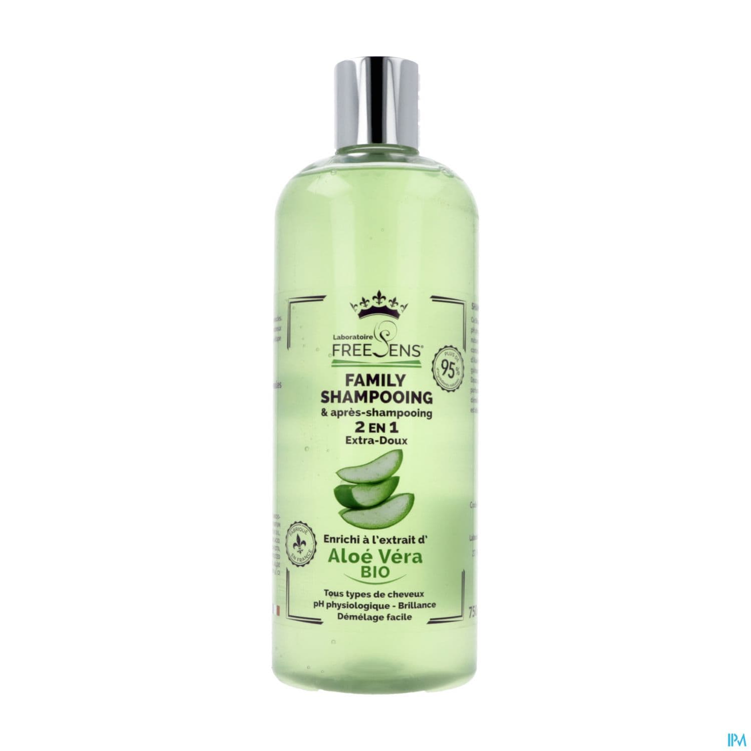 FREESENS FAMILY SH ALOE 2EN1 750ML — Grande Pharmacie de la Gare - Sartrouville