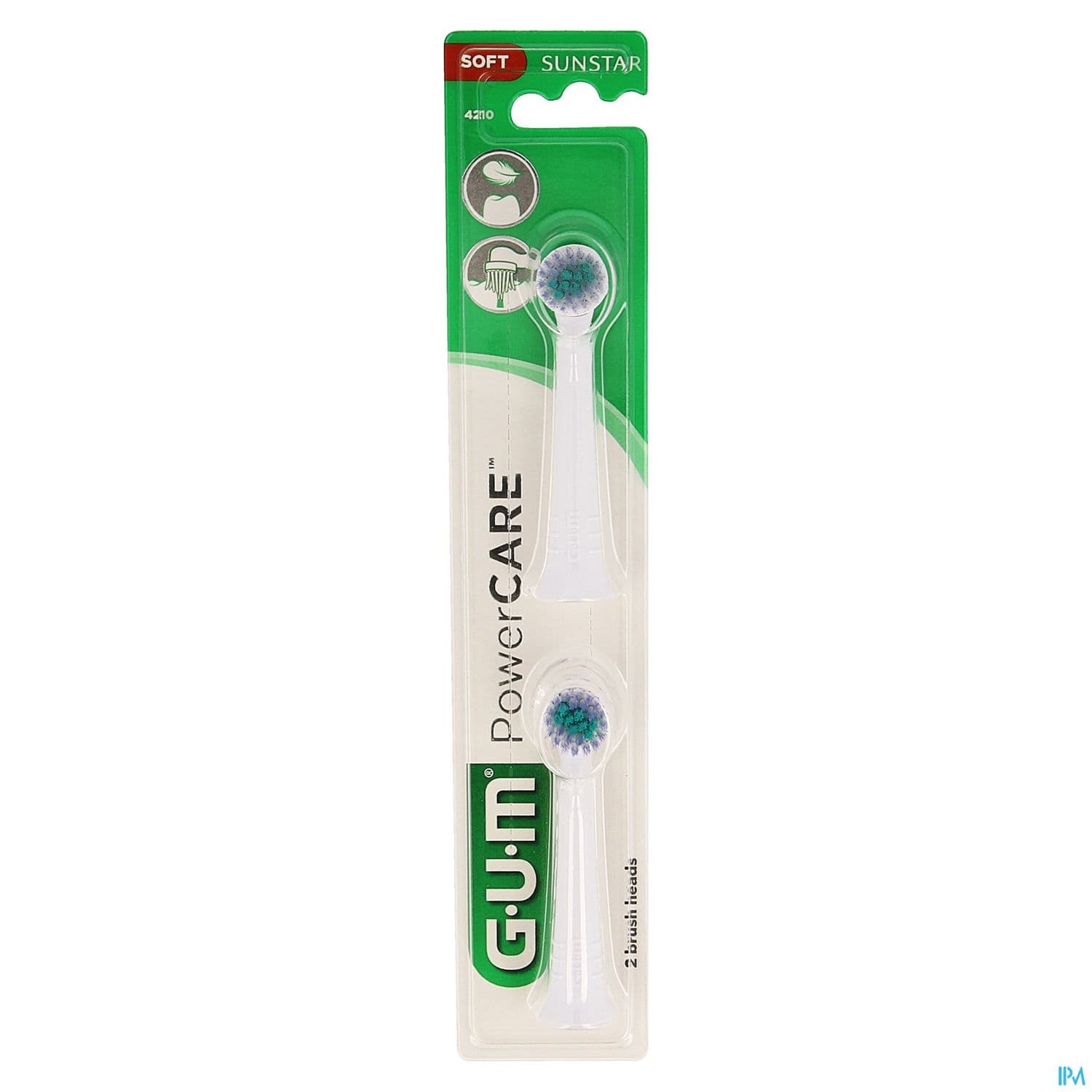 Gum Activital Powercare Tetes Rechargeable 2