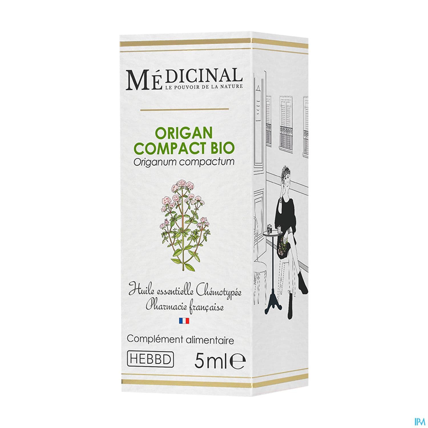 Medicinal Huile Essentielle Origan Bio 5ml — Pharmacie St Honoré - Amiens