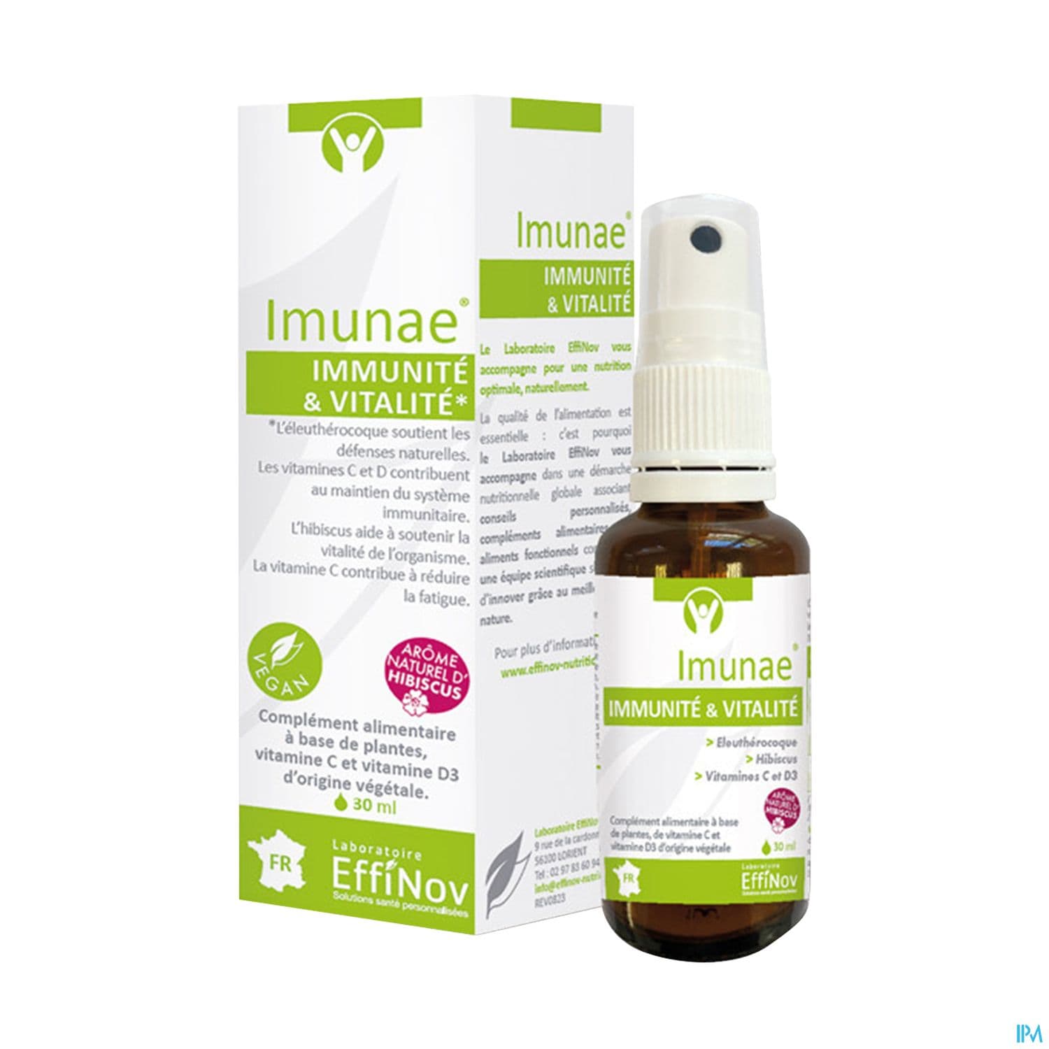 Effinov Equilibre Imunae Immunite Vitalite Spray 30ml — Pharmacie Villenave Rocade