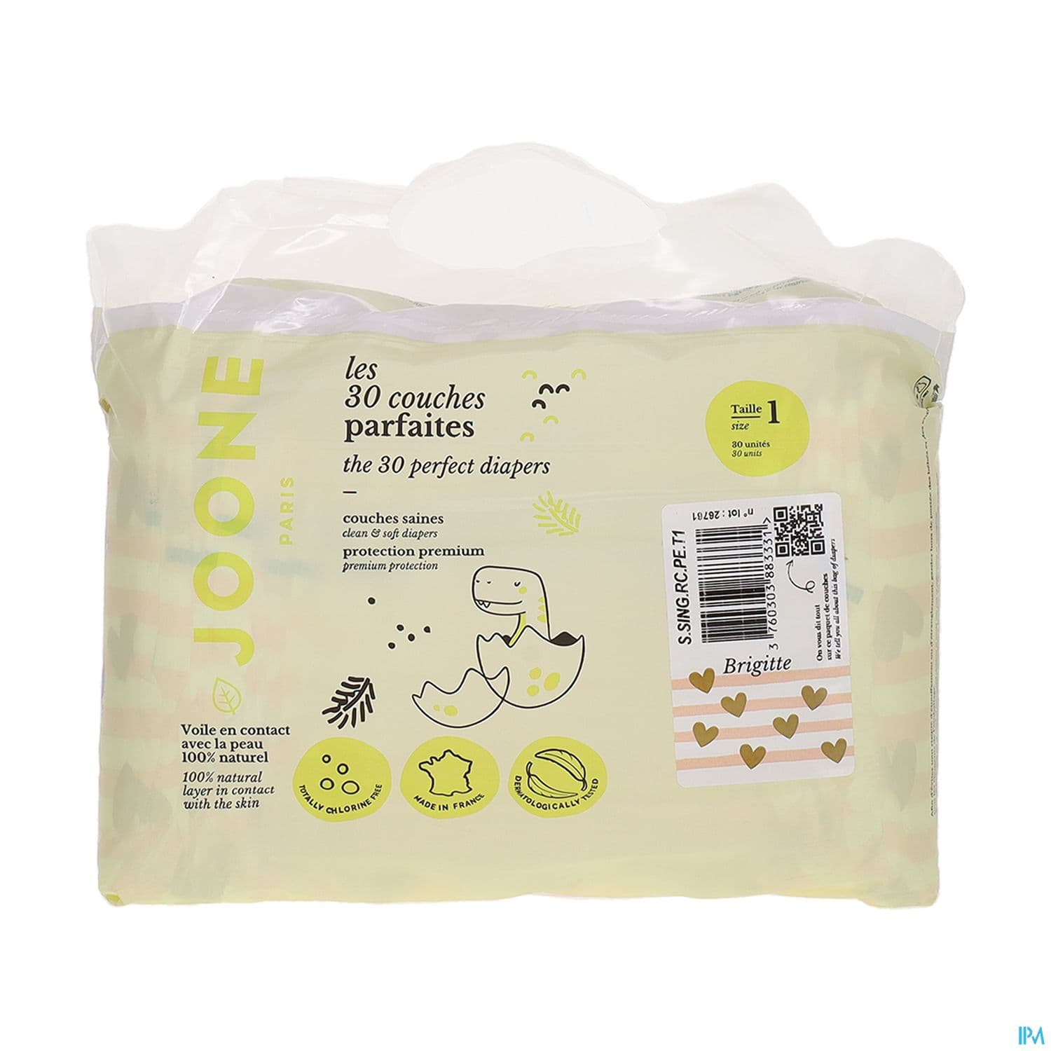 JOONE COUCHE BRIGITTE T1 2-4KG 30. — Grande Pharmacie du Centre