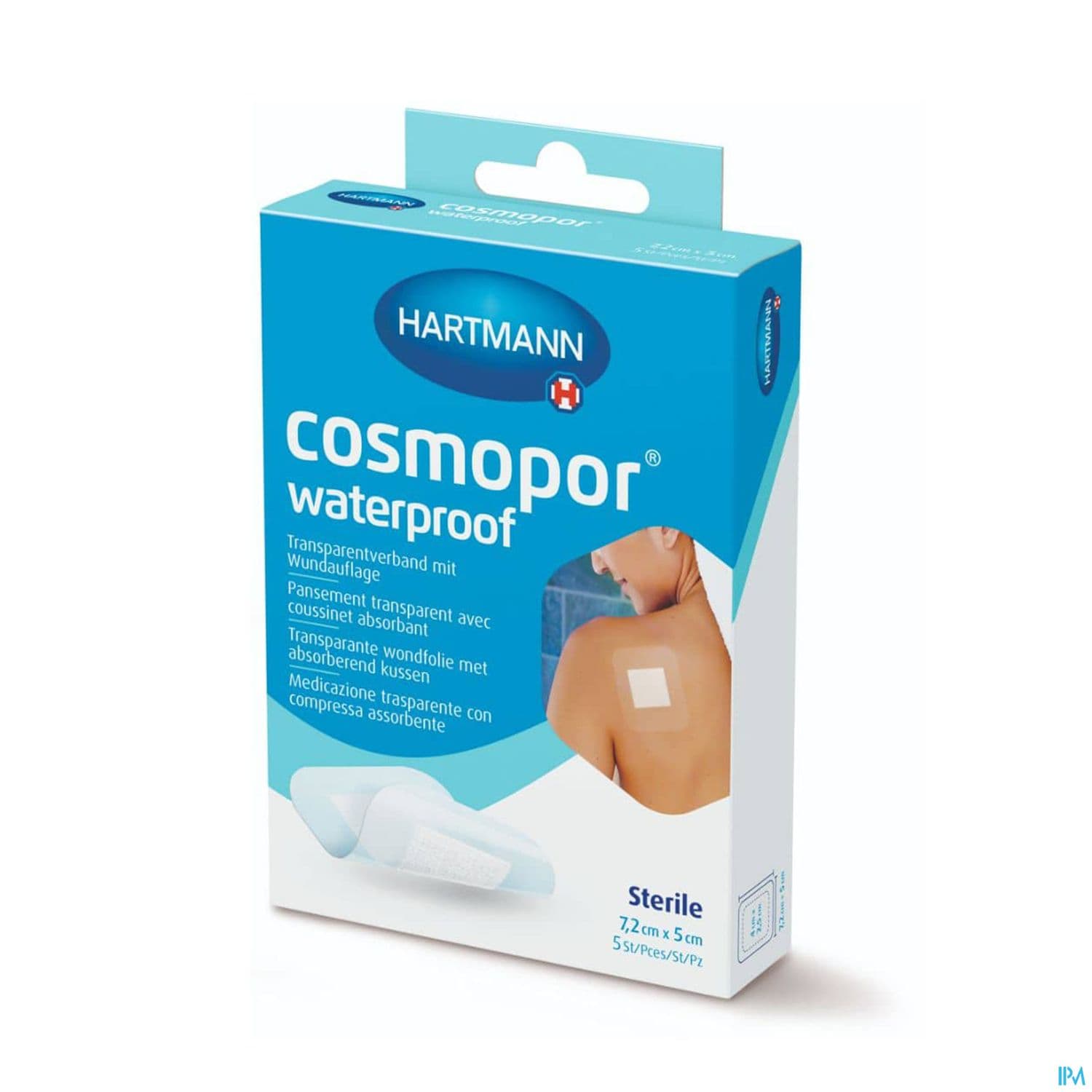 COSMOPOR WATERPR PANS 7,2CMX5CM 5