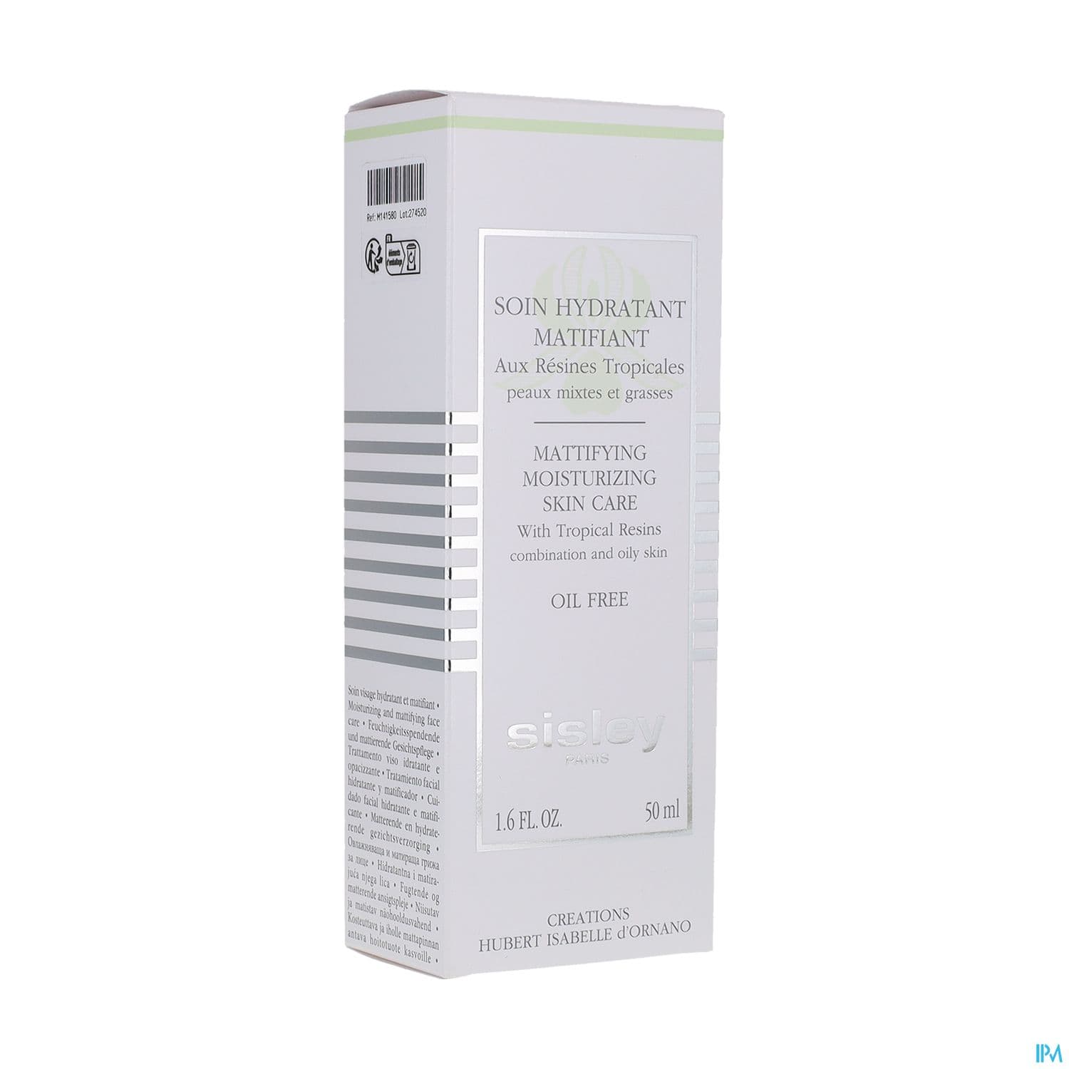 Sisley Soin Hydratant Matifiant 50ml — Pharmacie Du Chatelet - Orleans