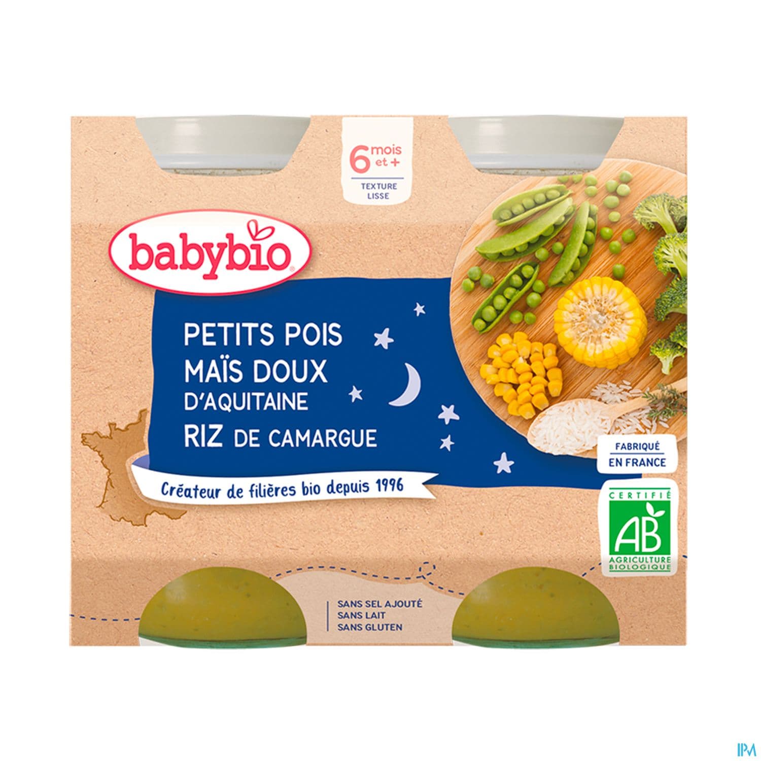 BABYBIO BON/NUI PETIT-POIS/MAIS — Pharmacie du Grand Vitrolles