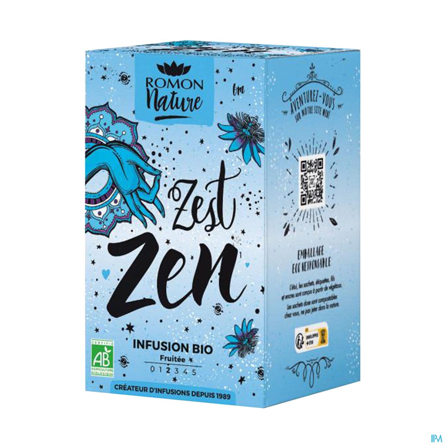 ROMON NATUR INF BIO ZEST ZEN SAC16 — Pharmacie Malartic