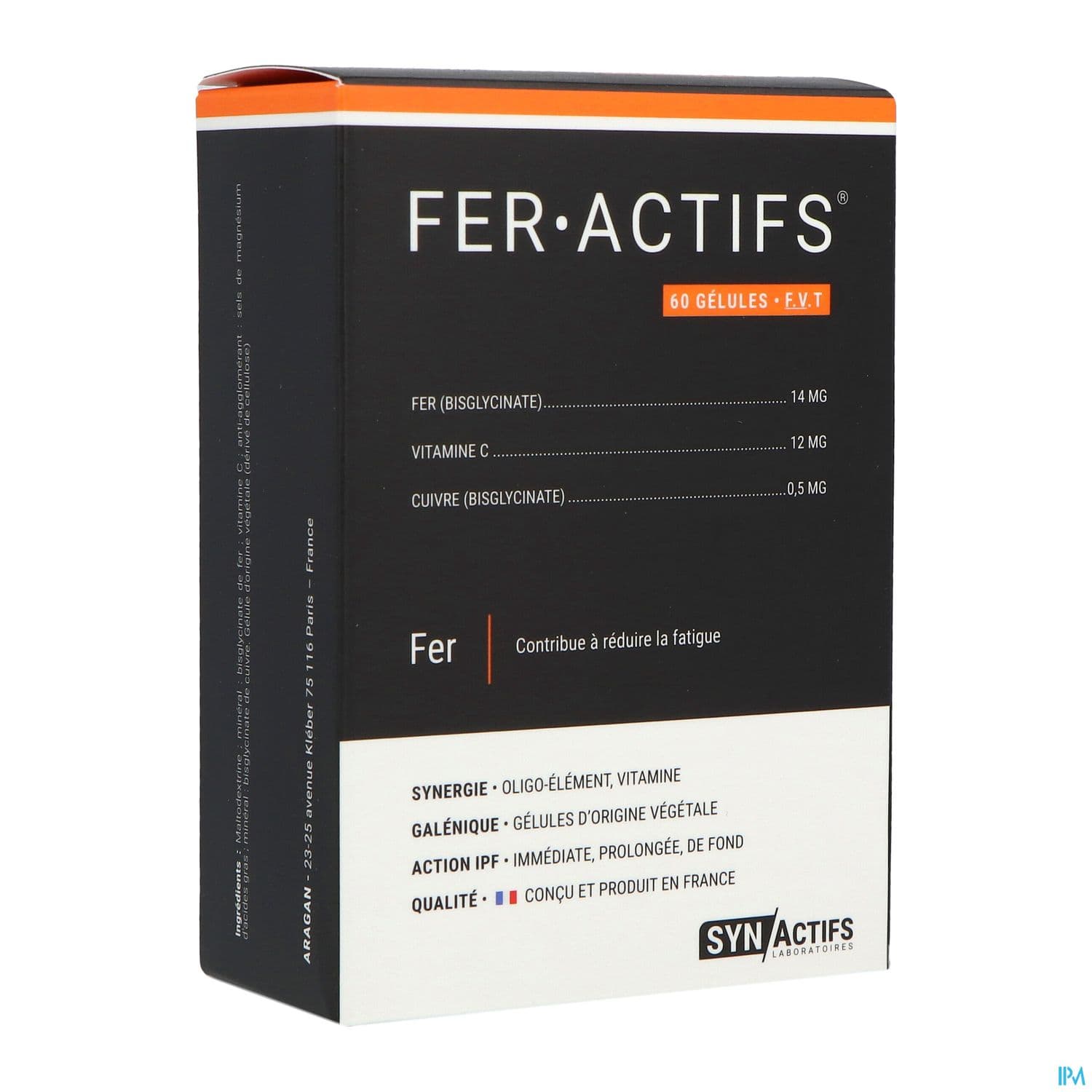 SYNACTIFS FERACTIFS GELUL 60 — Pharmacie Centrale D'Arcachon