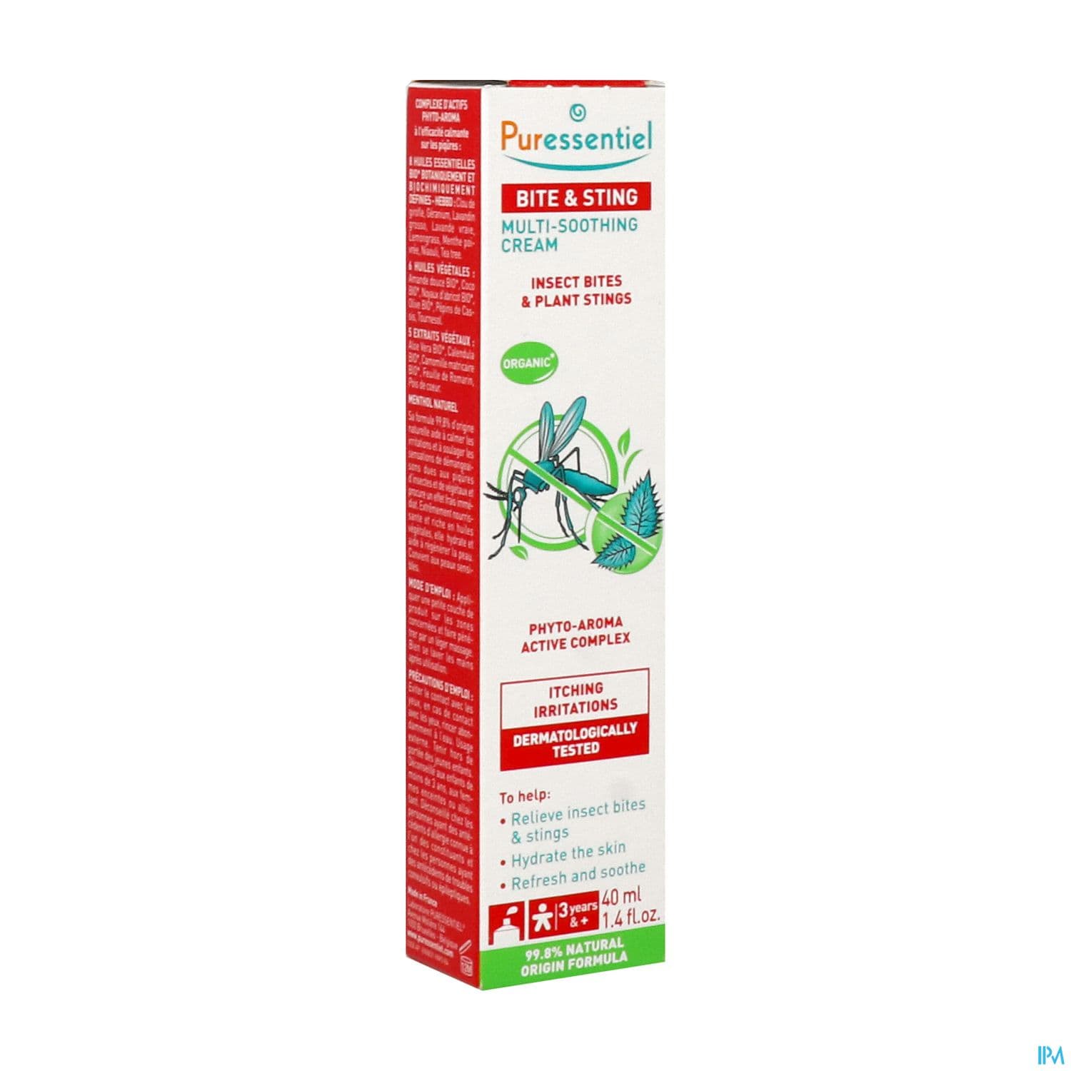 Puressentiel Creme Multi Apaisante Antipique Aux He Et Hv Bio 40ml — Pharmacie Du Lilas