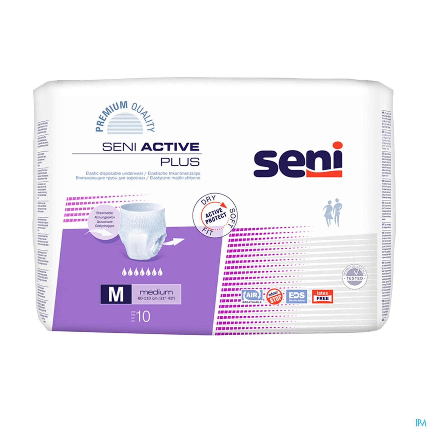 SL//INC SENI ACTIVE PLUS MEDIUM 10 — Pharmacie SO OUEST