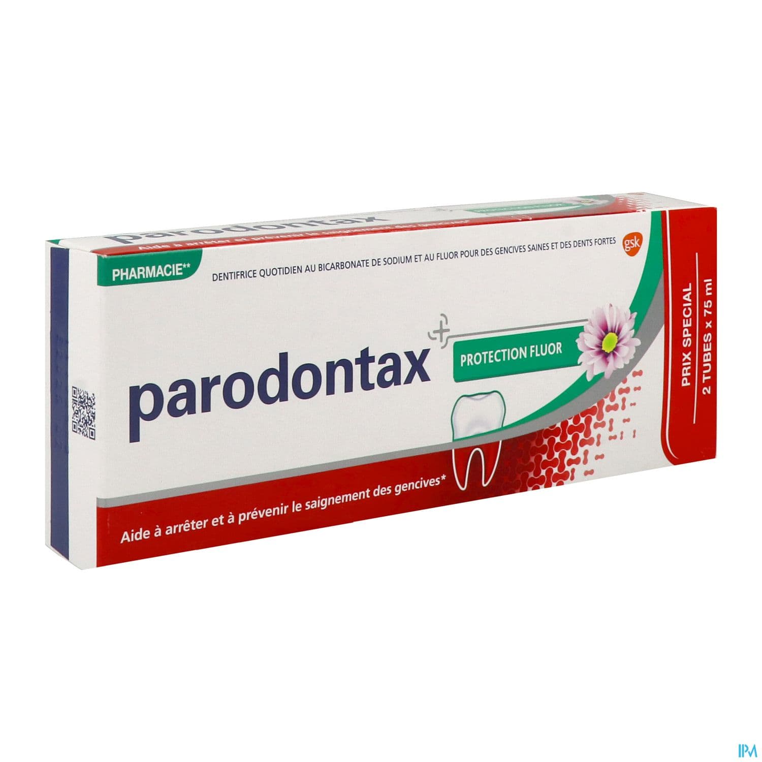 PARODONTAX DENT GEL BITUBE 75ML X2 — Pharmacie Boetie