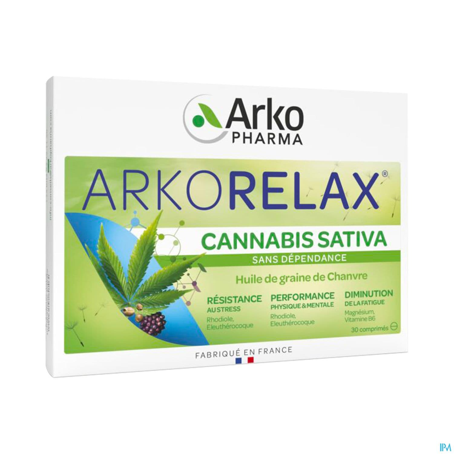 Arkopharma Arkorelax Cannabis Sativa Comprime 30 — Pharmacie Pharmavance Hauts De Suresnes