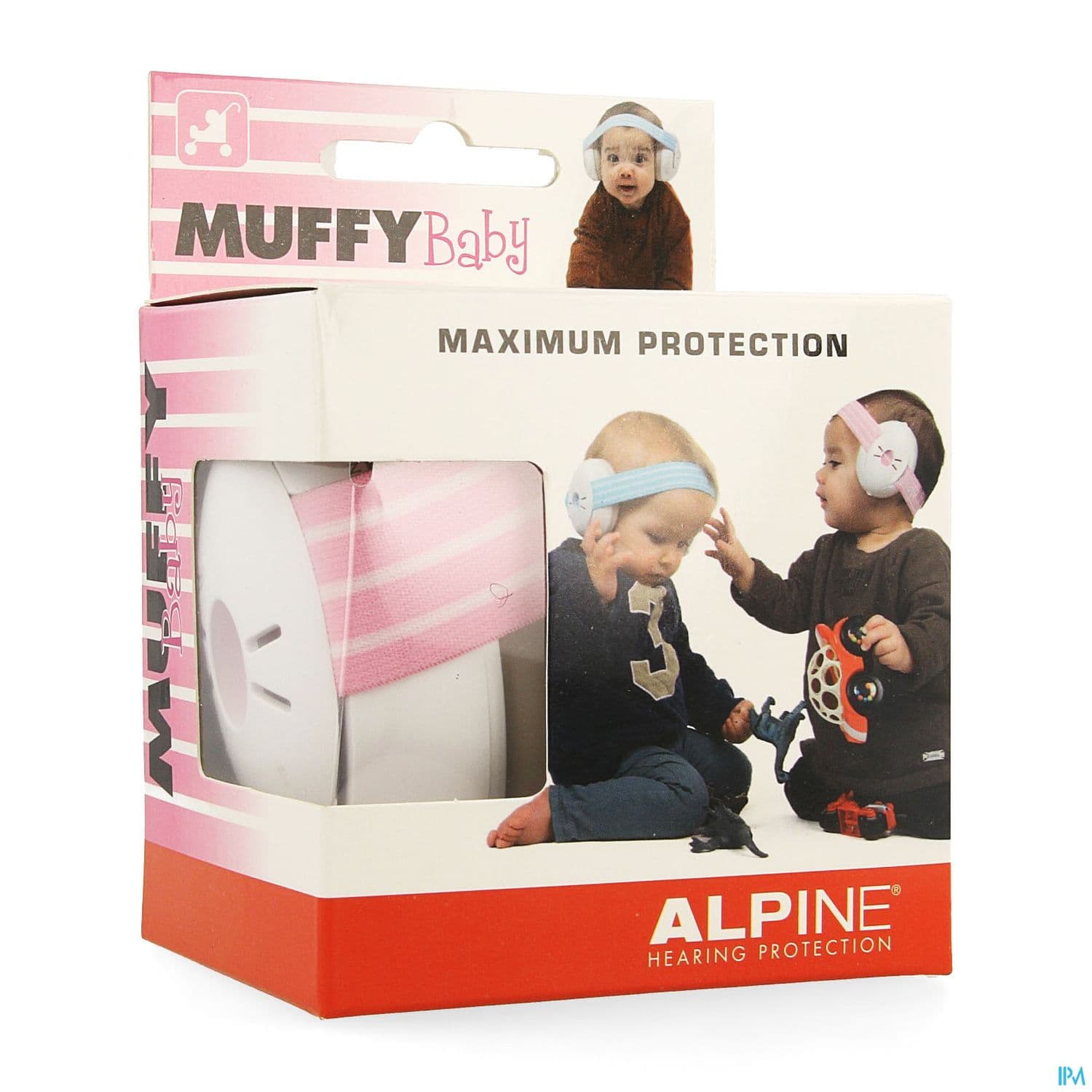 ALPINE CASQ AUDITIF MUFFY BB ROSE — Pharmacie Parc Lann