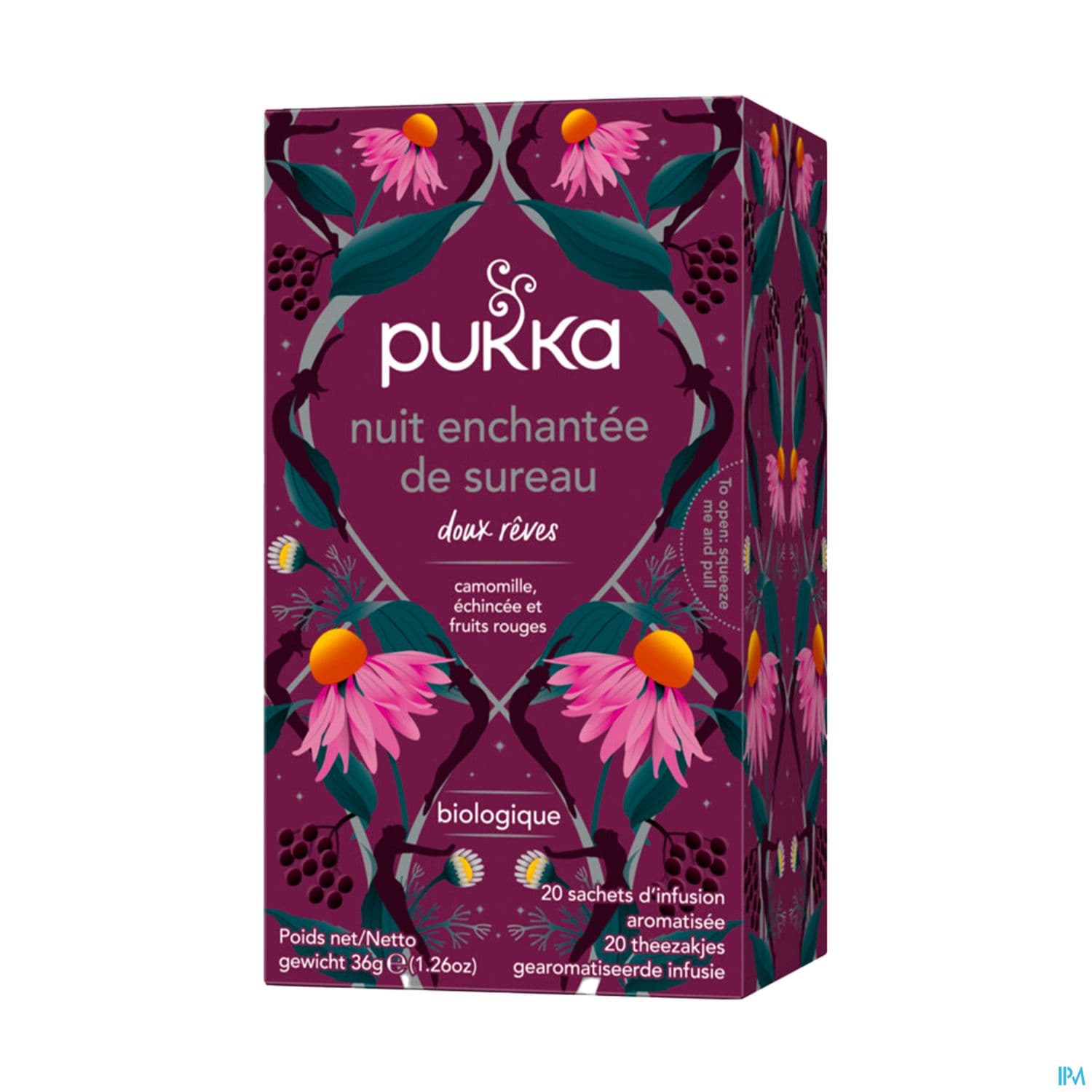 PUKKA INFUS NUIT ENCHANT SUREAU 20 — Pharmacie des Antes by Nexum