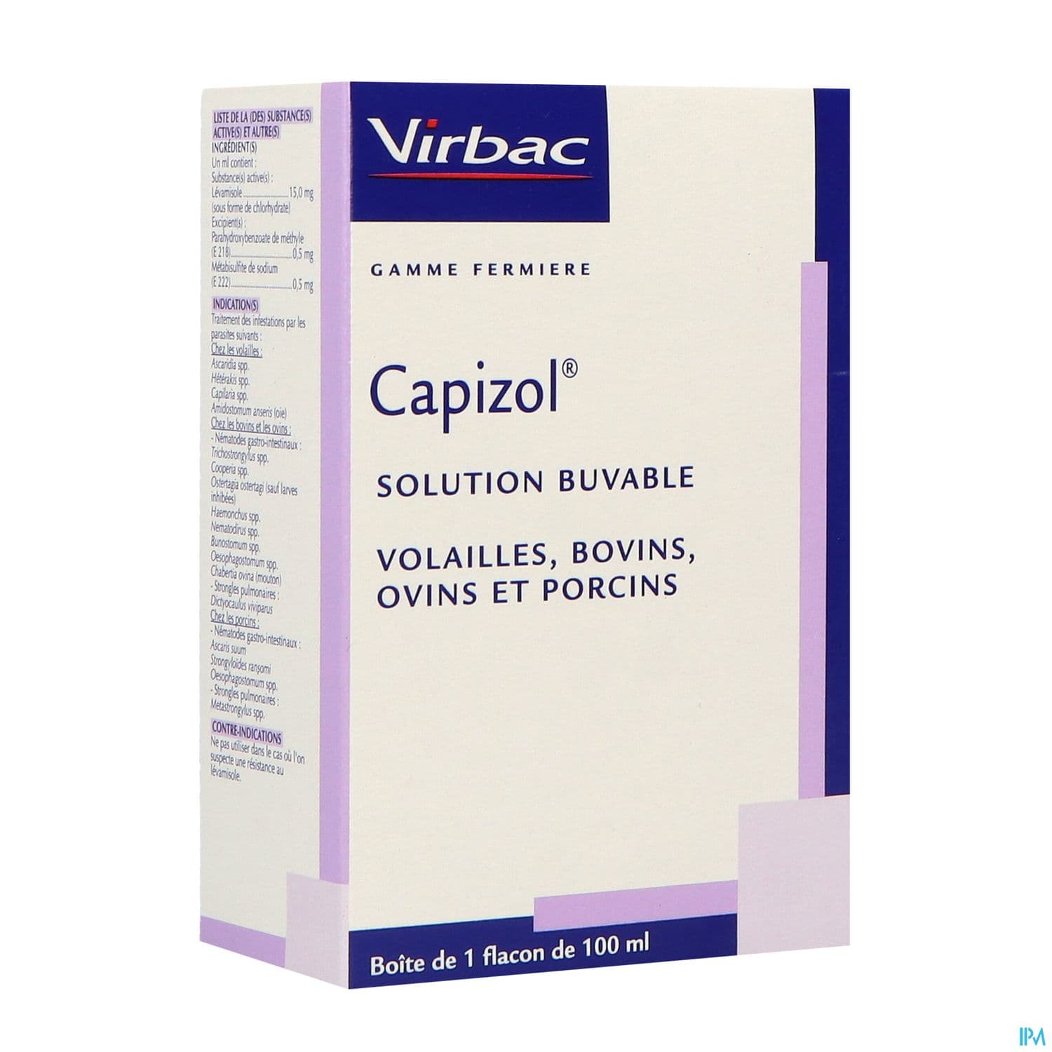 Capizol Solution Buvable 100ml — Pharmacie Pharmavance Auteuil