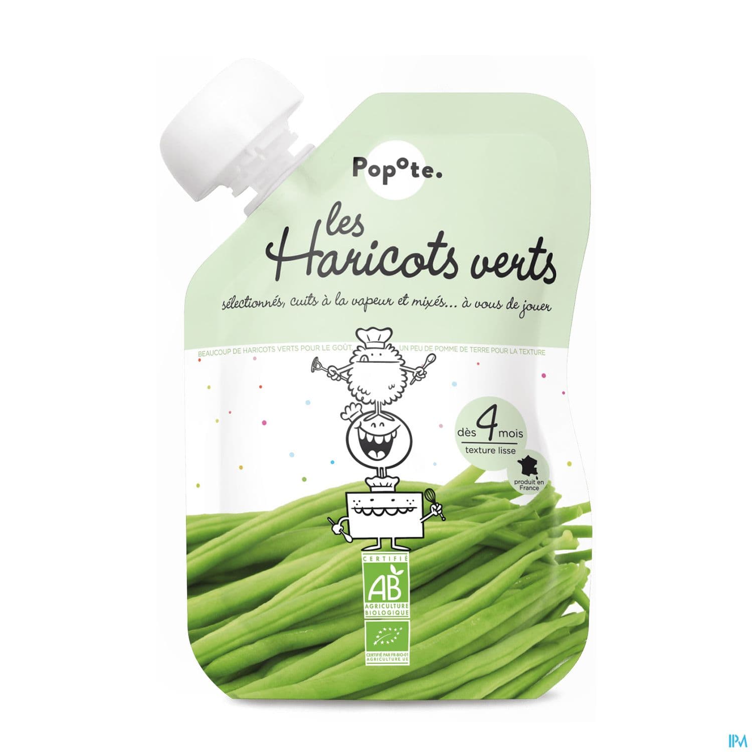 POPOTE PUREE HARICOT VERT 120G — Pharmacie des Couronneries