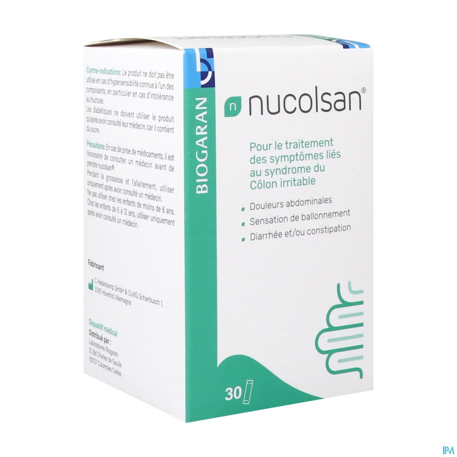 Nucolsan Biogaran Poudre Pour Solution Buvable Sachet 3g 30 — Pharmacie Bellevue Aix-en-Provence