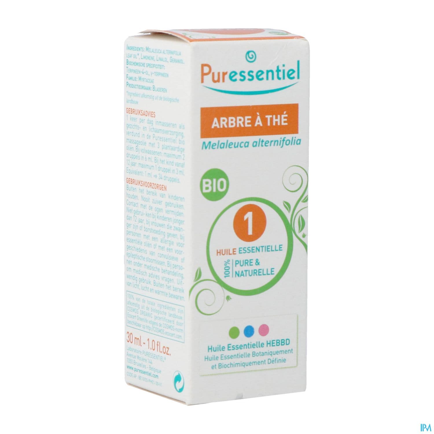 Puressentiel Huile Essentielle Tea Tree Bio 30ml — Pharmacie Lafayette Daloy