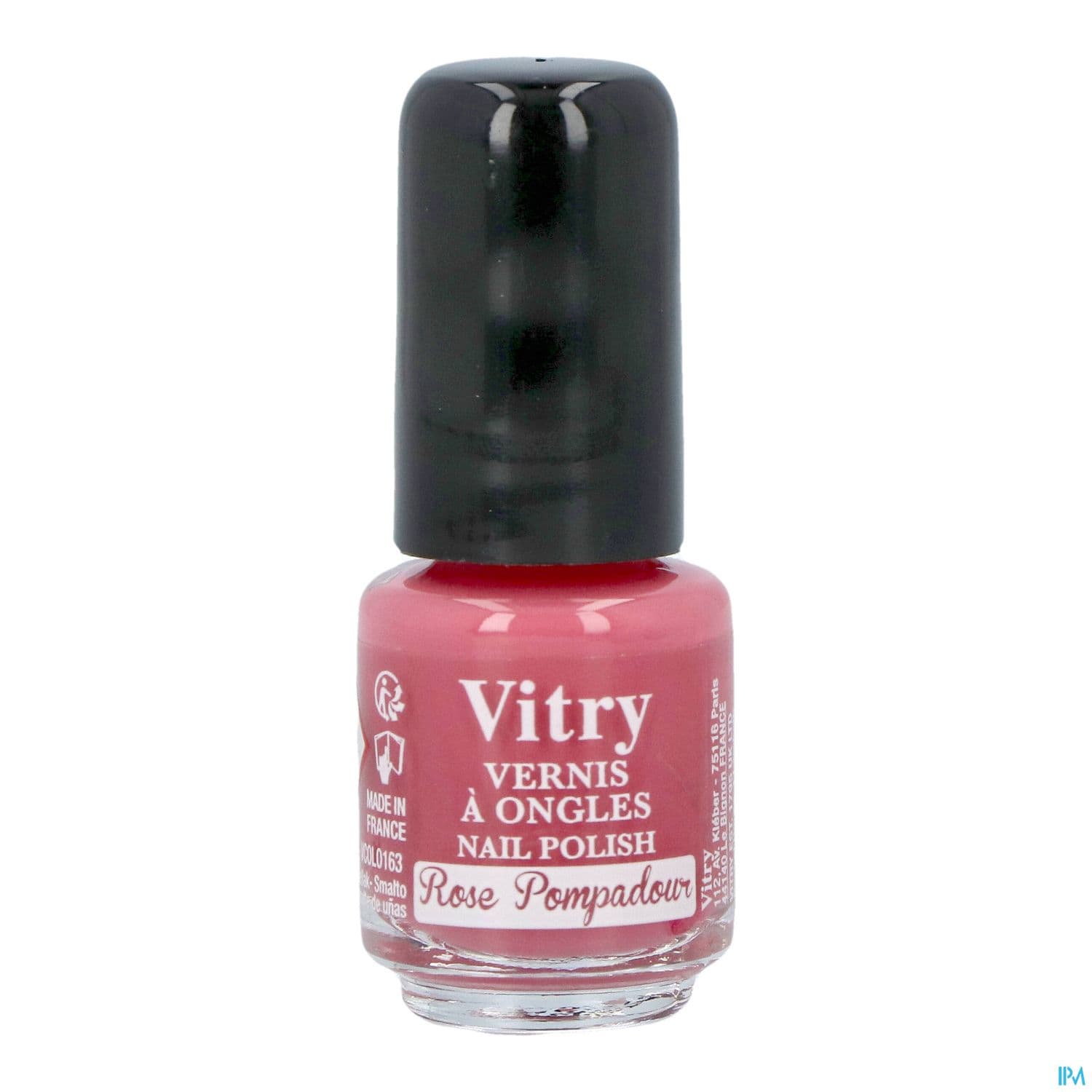 Vitry Vernis Ongles Rose Pompadour Mini 4ml — PHARMACIE DES CLINIQUES