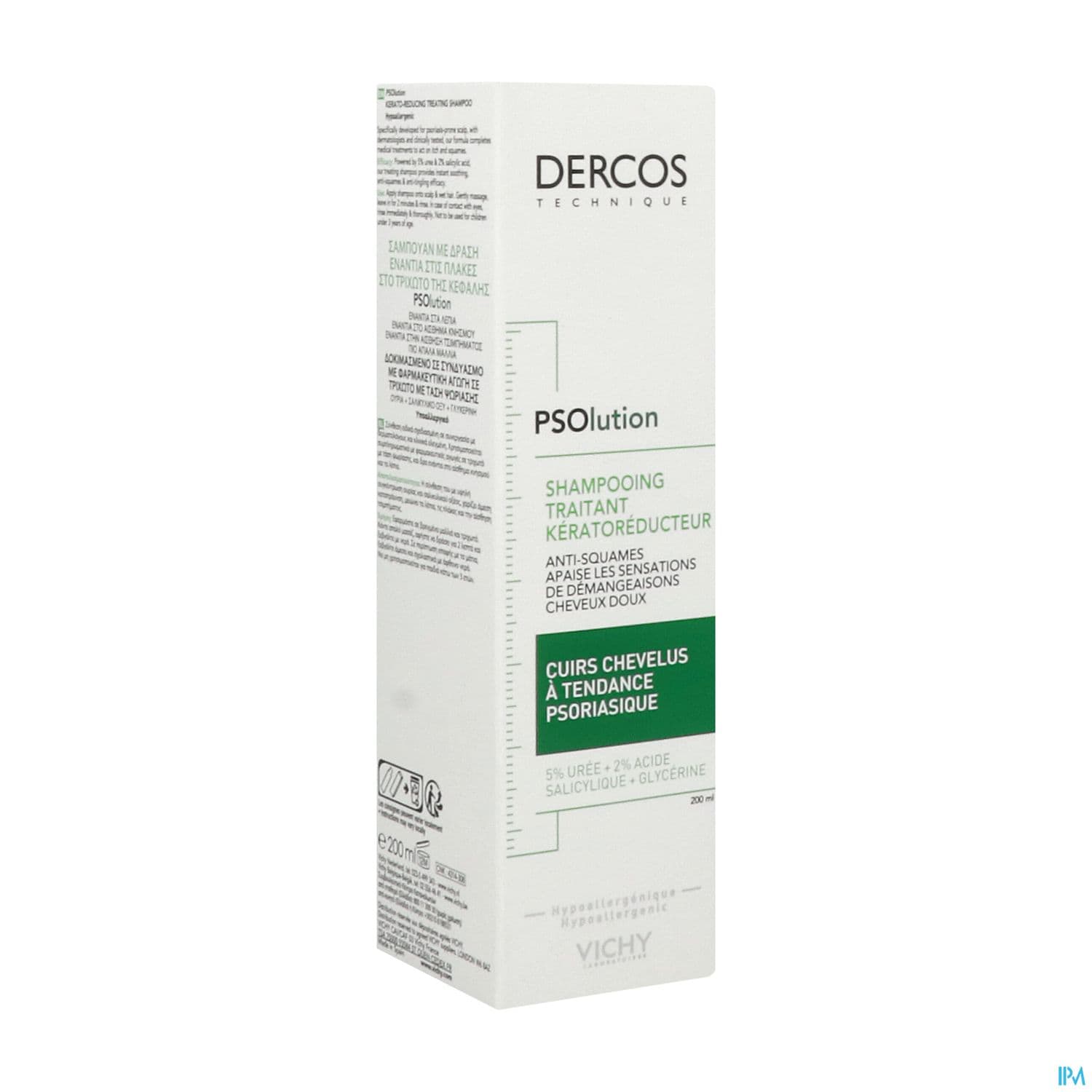DERCOS PSOLUTION SH KERATO 200ML — Pharmacie Juin
