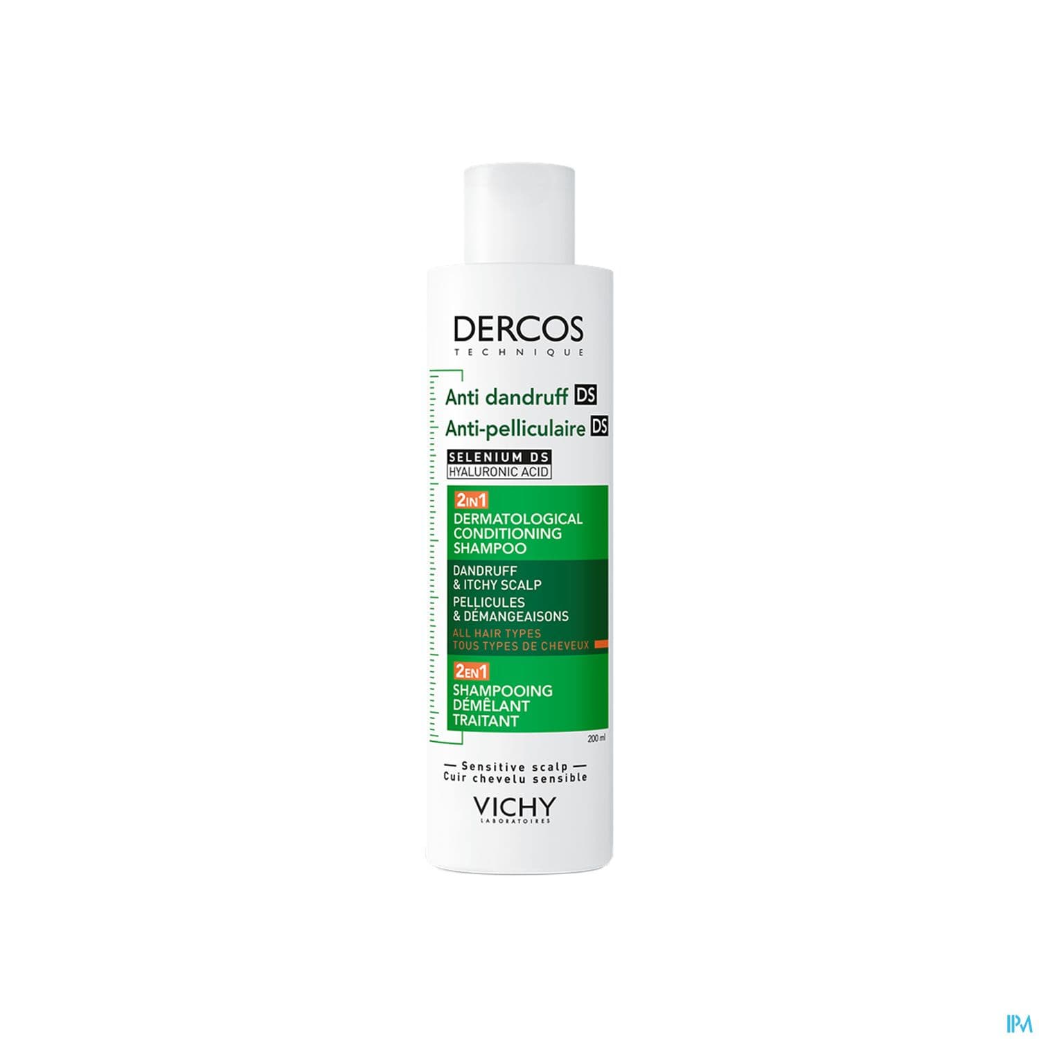 DERCOS SH A/PELLICULAIRE 2/1 200ML — Pharmacie Juin