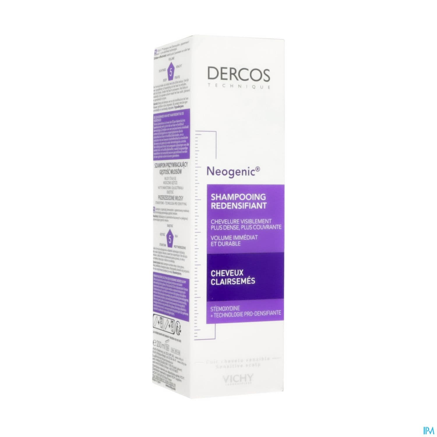 Vichy dercos neogenic shampooing 200ml — Pharmacie Pharmavance Auteuil