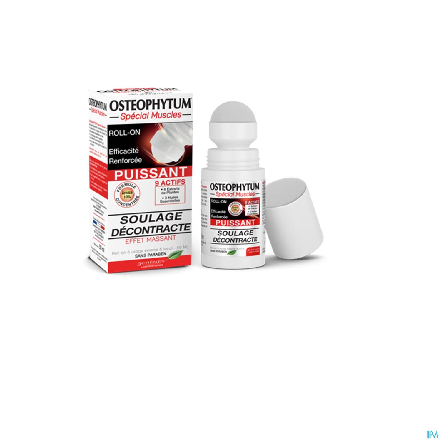 3 CHENES OSTEOPHYTUM ROLL ON 50ML — Pharmacie Chartreuse