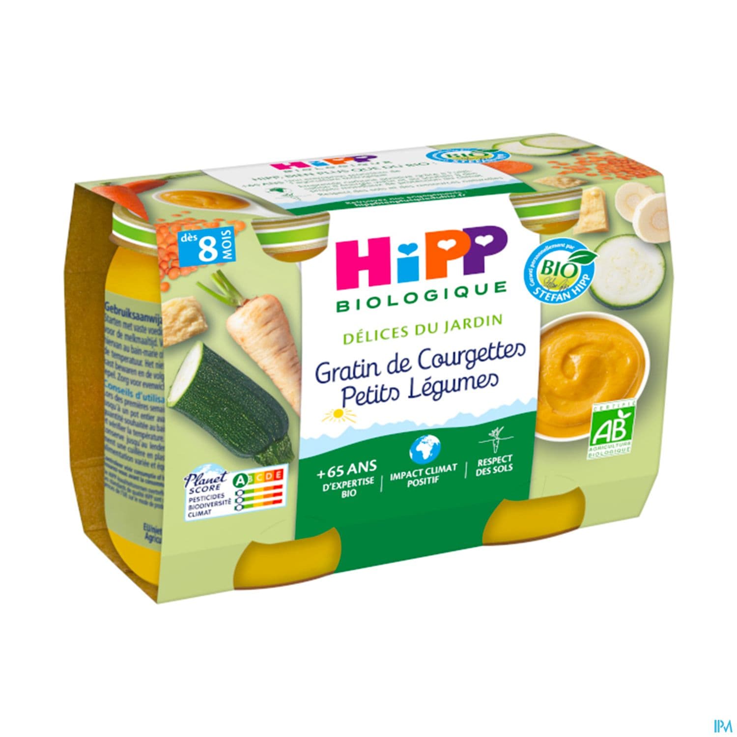 HIPP GRATIN COURGET LEG 190G X2 — Pharmacie De L'Avenir Drancy